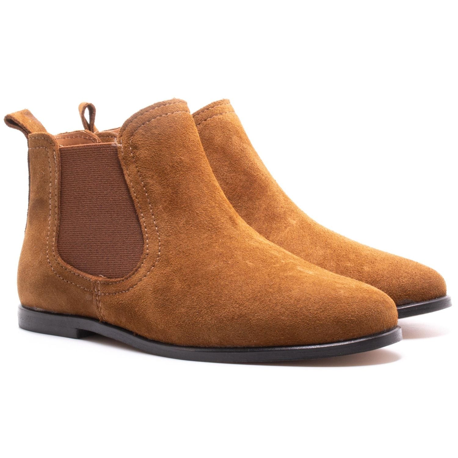 Bottines en daim Boni & Sidonie Beige