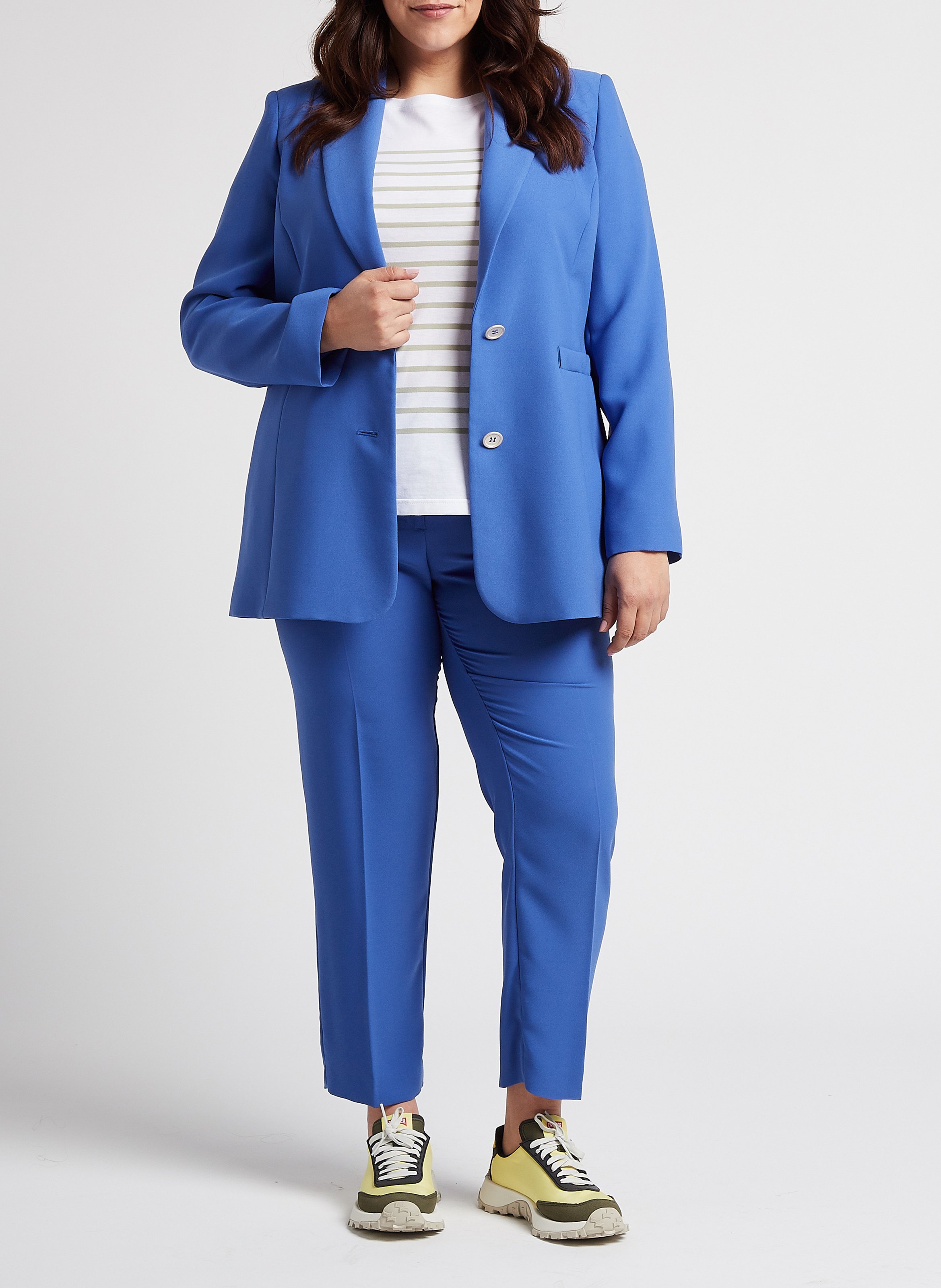 Veste col tailleur  PERSONA by Marina Rinaldi Bleu