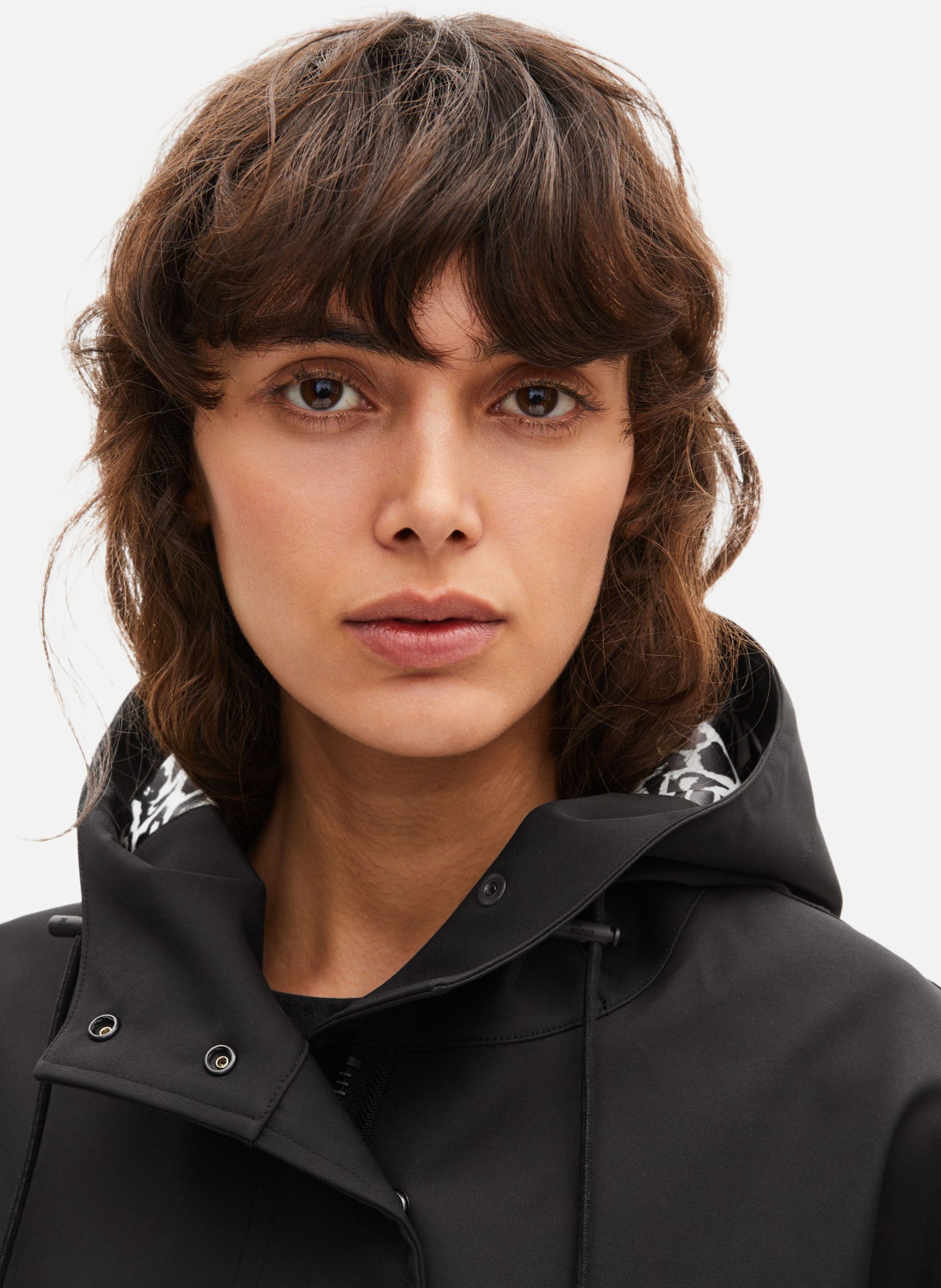 Long hooded parka THE KOOPLES Black