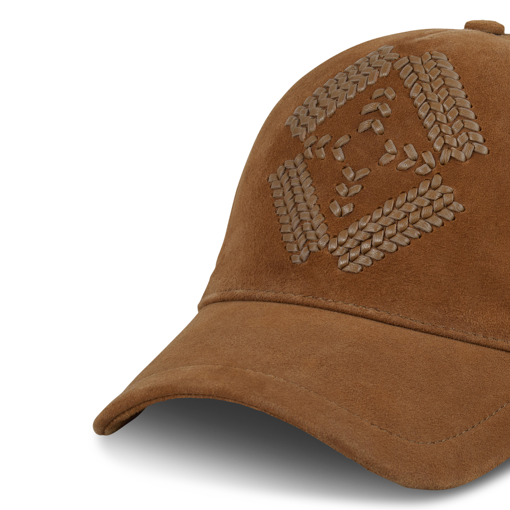 Leather cap BA&SH Brown