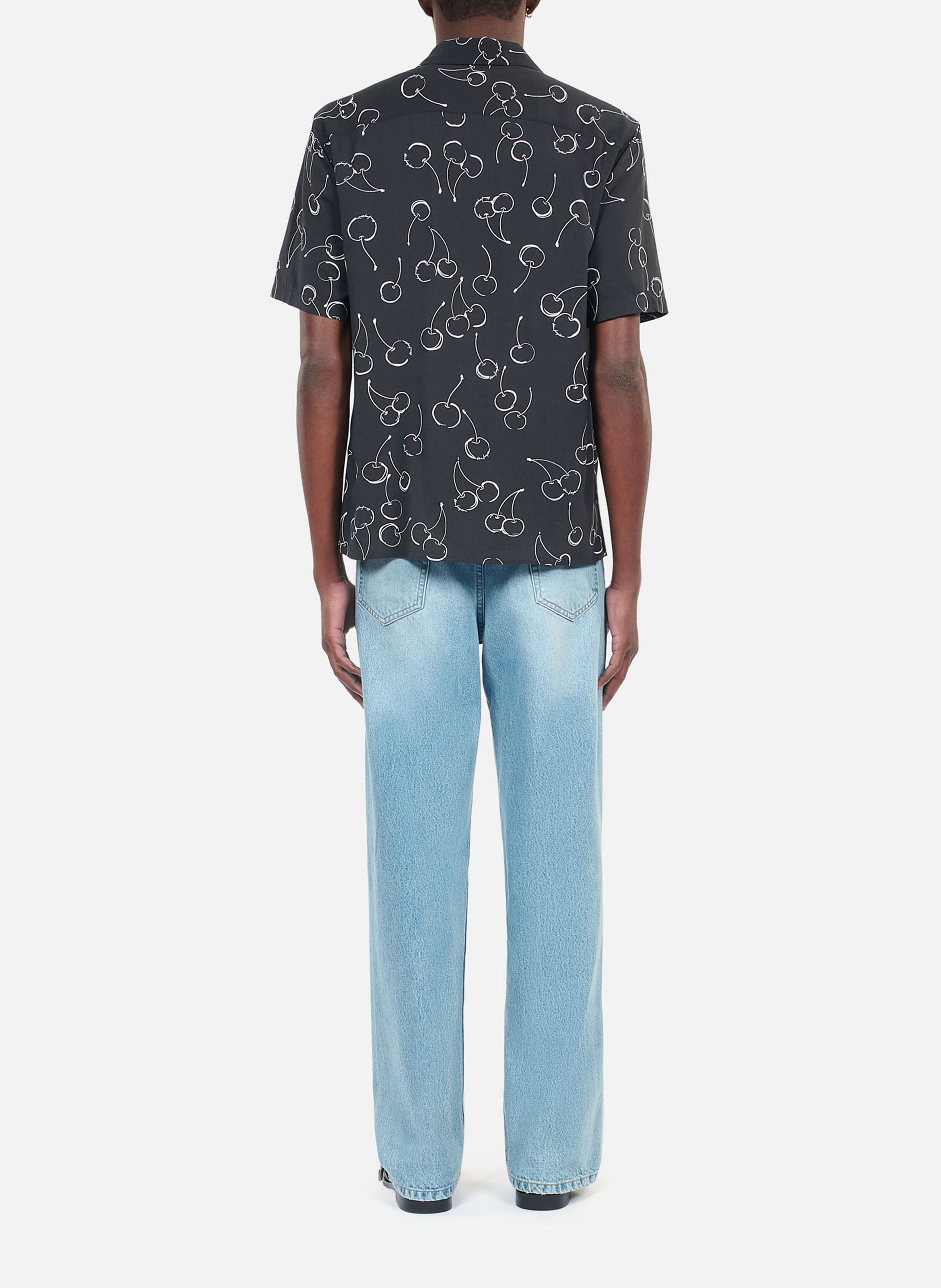 Printed short-sleeved shirt THE KOOPLES Black