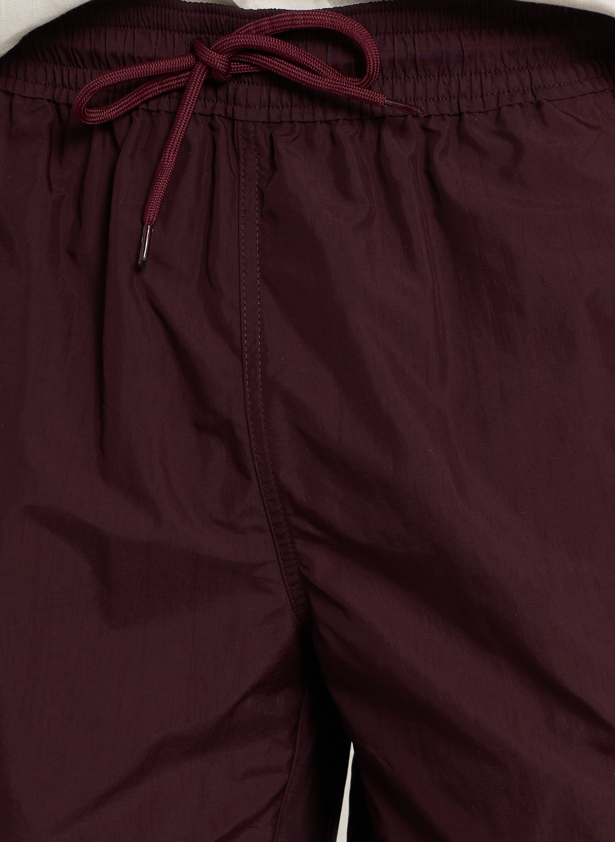 Gerade geschnittene Badeshorts COLORFUL STANDARD Rot