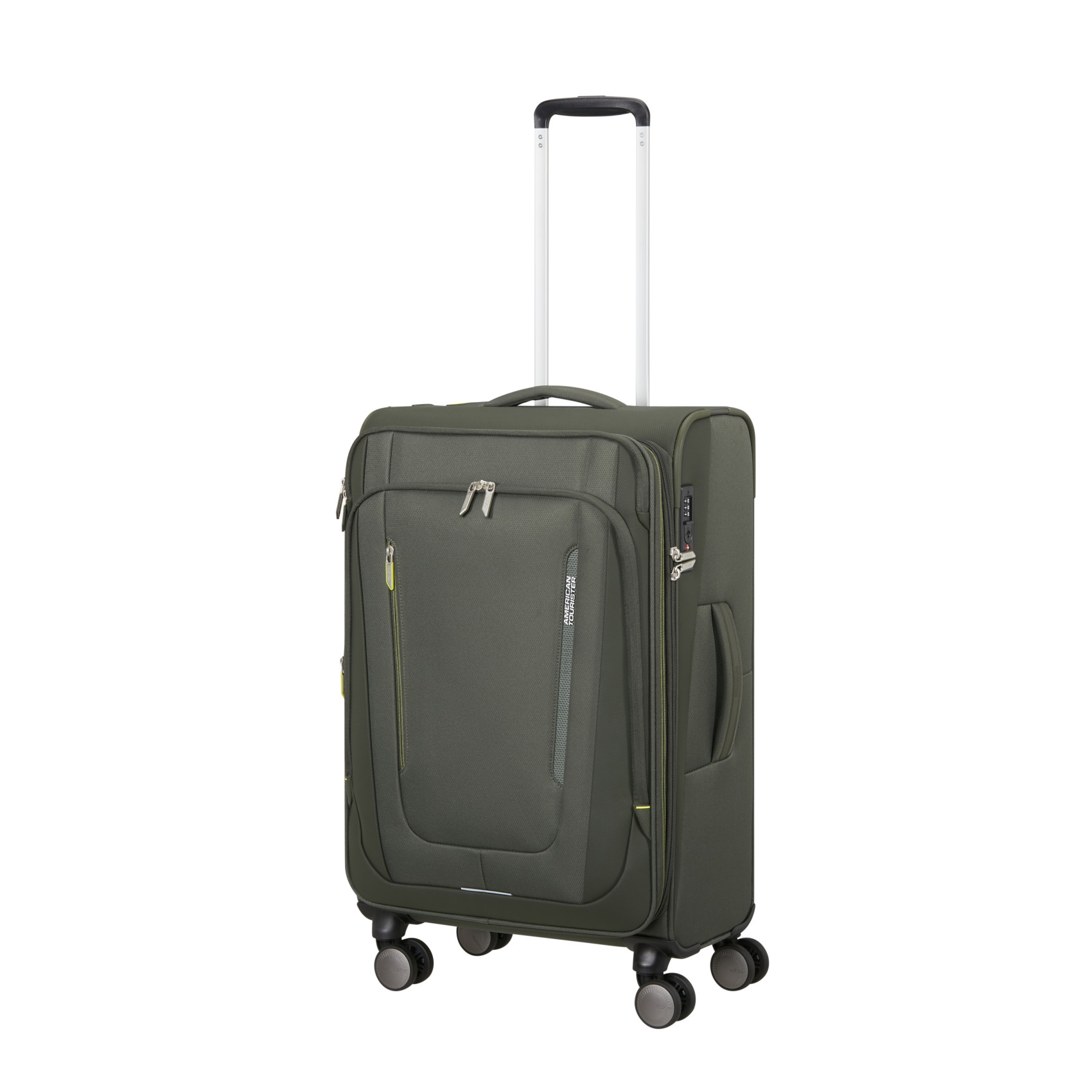 Wanderlite valise 4 roues taille m AMERICAN TOURISTER Kaki