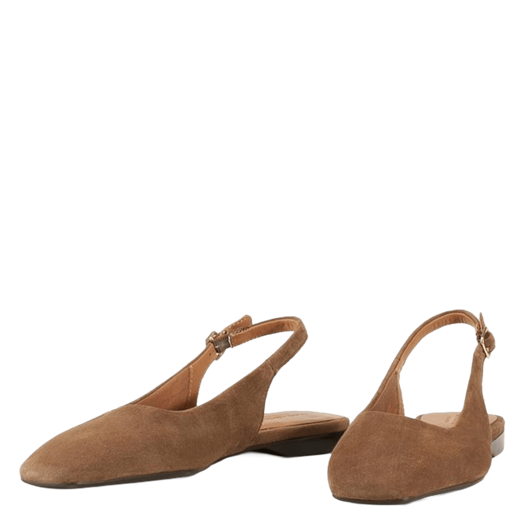 Ballerines slingback en cuir VAGABOND Marron