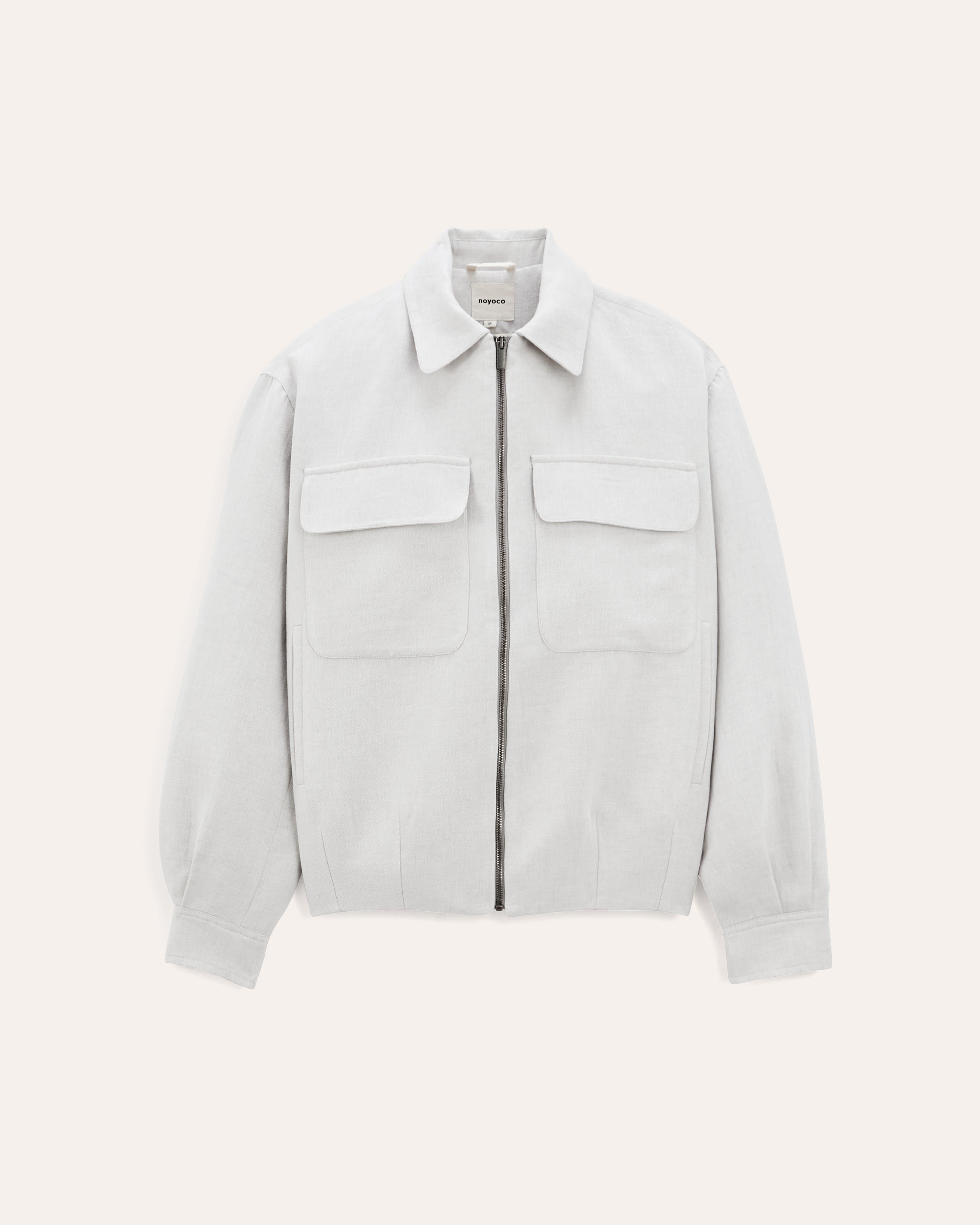 Oversized pockets jacket Noyoco Grey