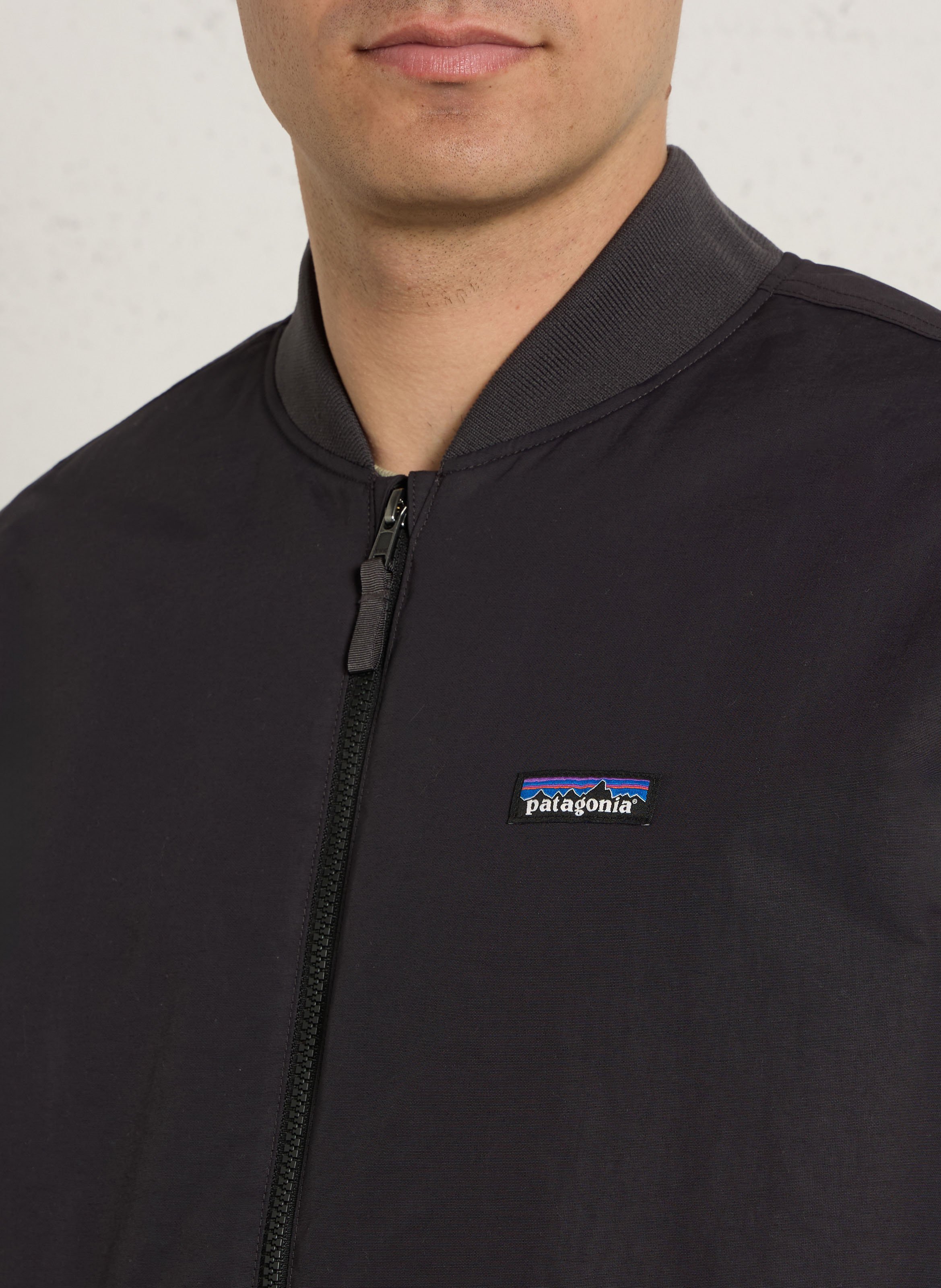 Solid Oversized Zip-up Jacket PATAGONIA Grey