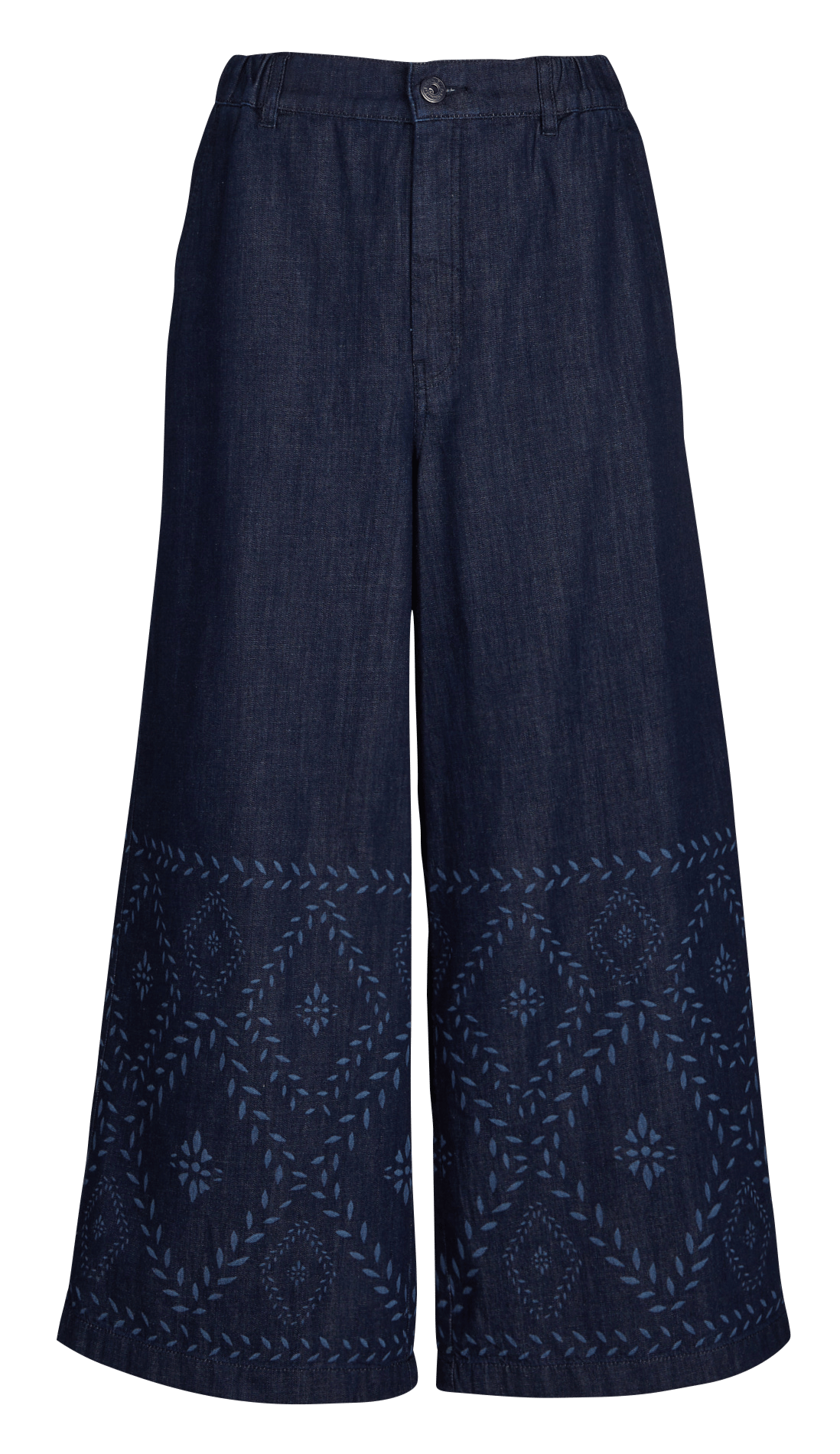Weite Baumwollhose MAX MARA WEEK END Blau