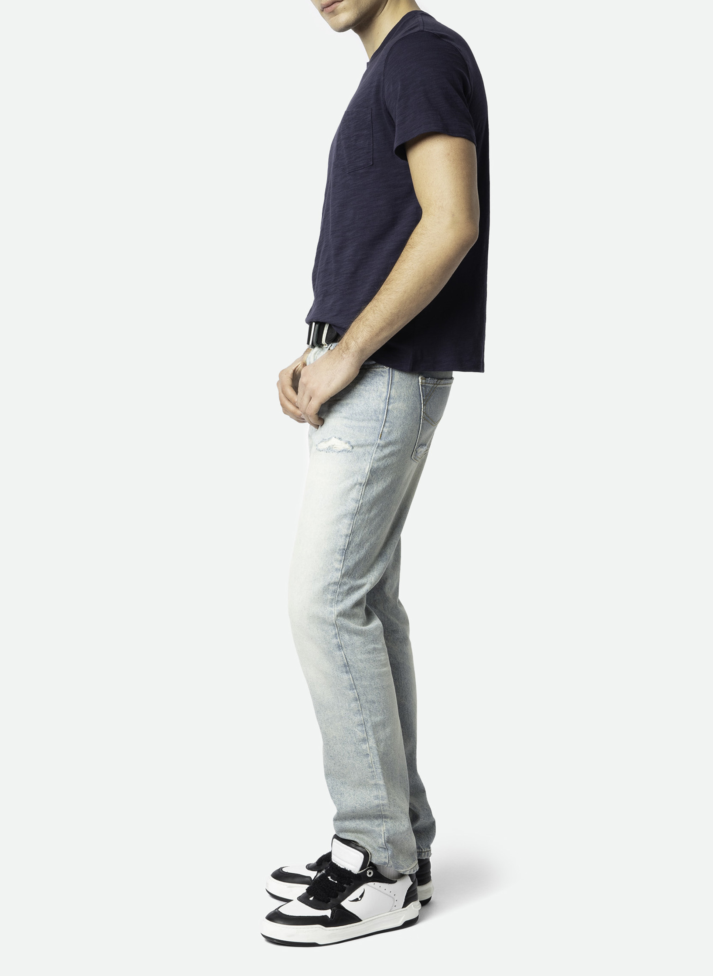 Cotton-blend straight jeans ZADIG&VOLTAIRE Blue