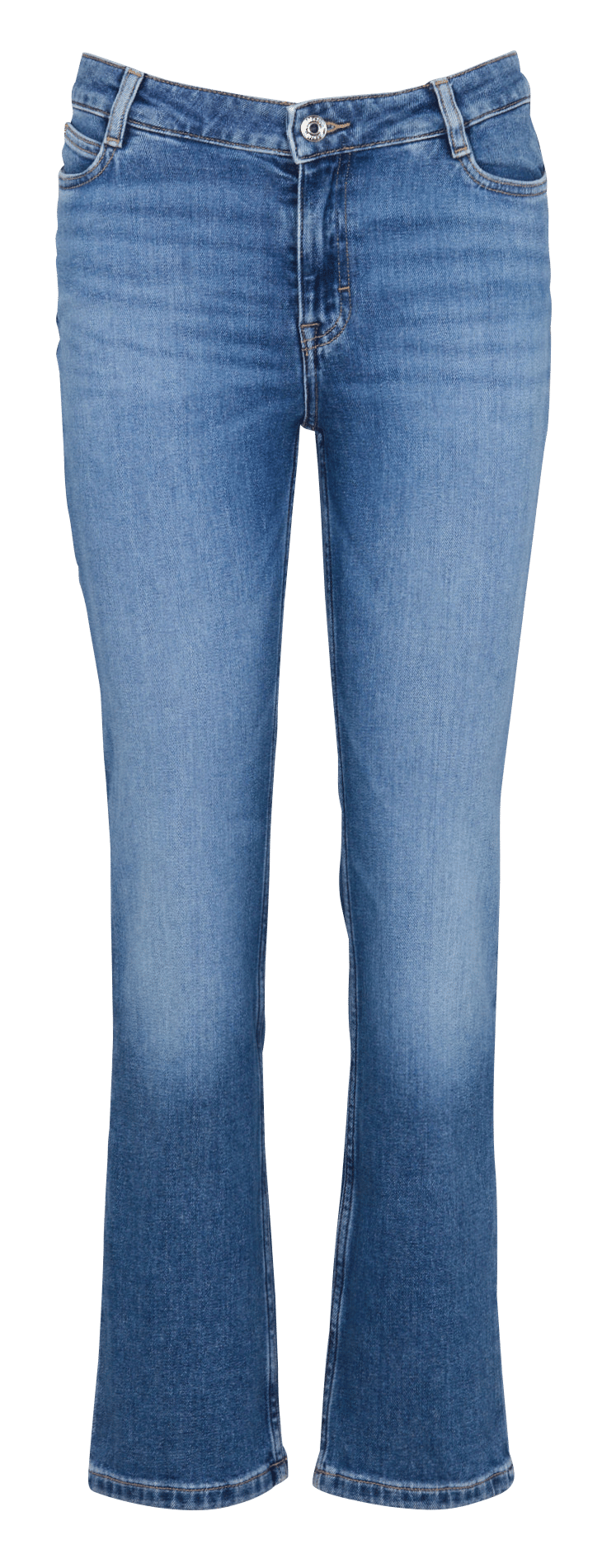 Straight-leg cotton-blend  jeans MAISON 123 Blue