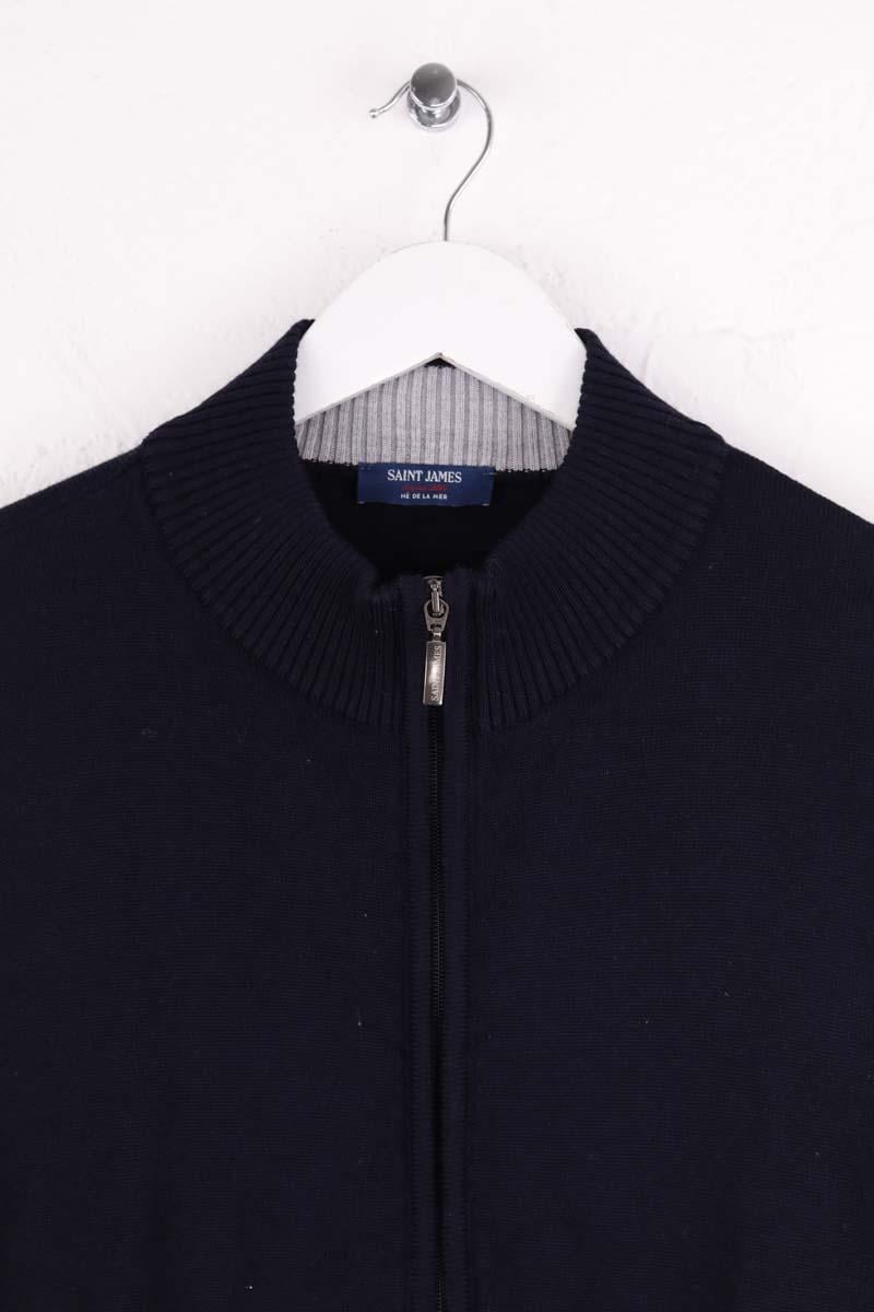 Cardigan SAINT JAMES - Seconde Main Blue