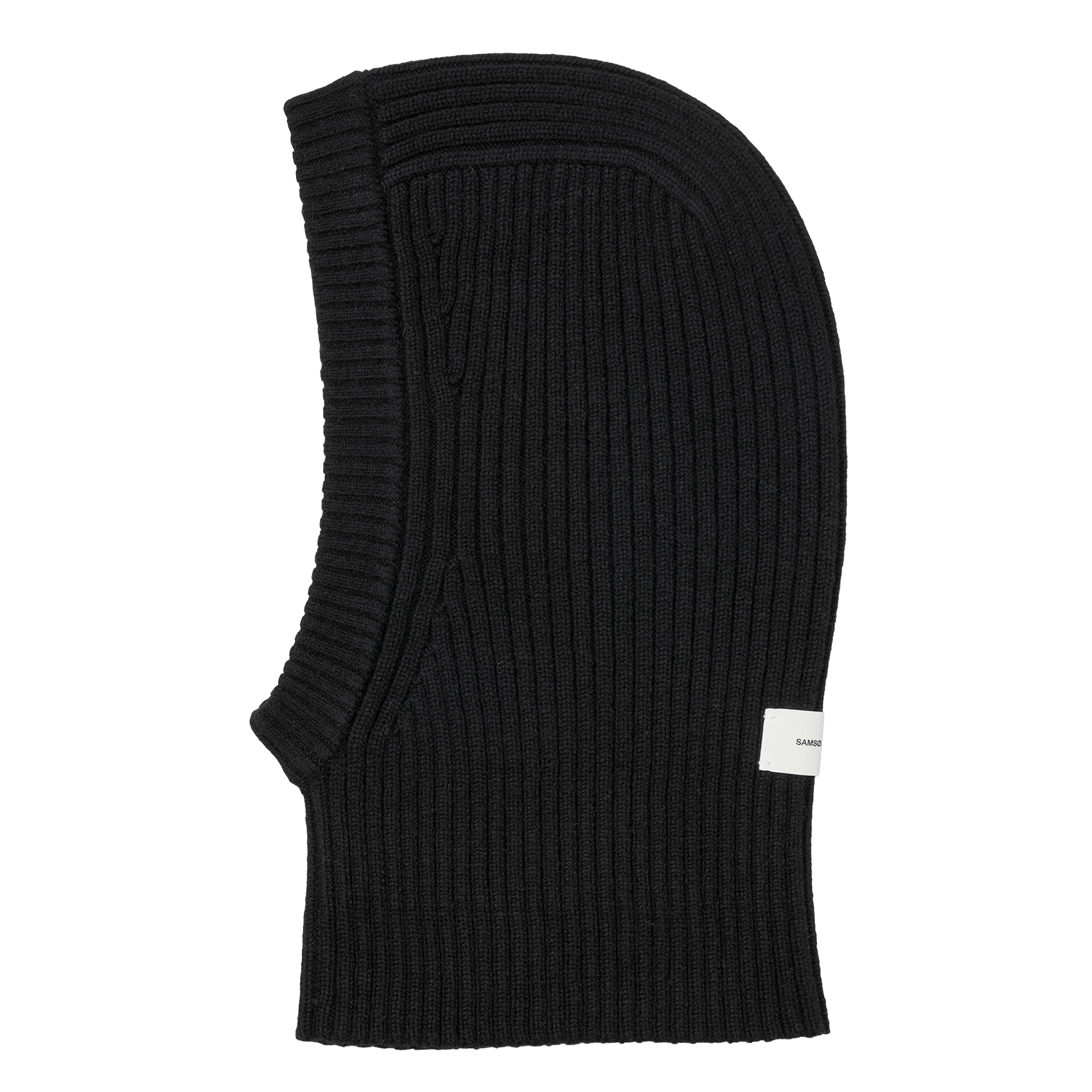 Kapuzenpullover aus gemischter Wolle SAMSOE SAMSOE Schwarz