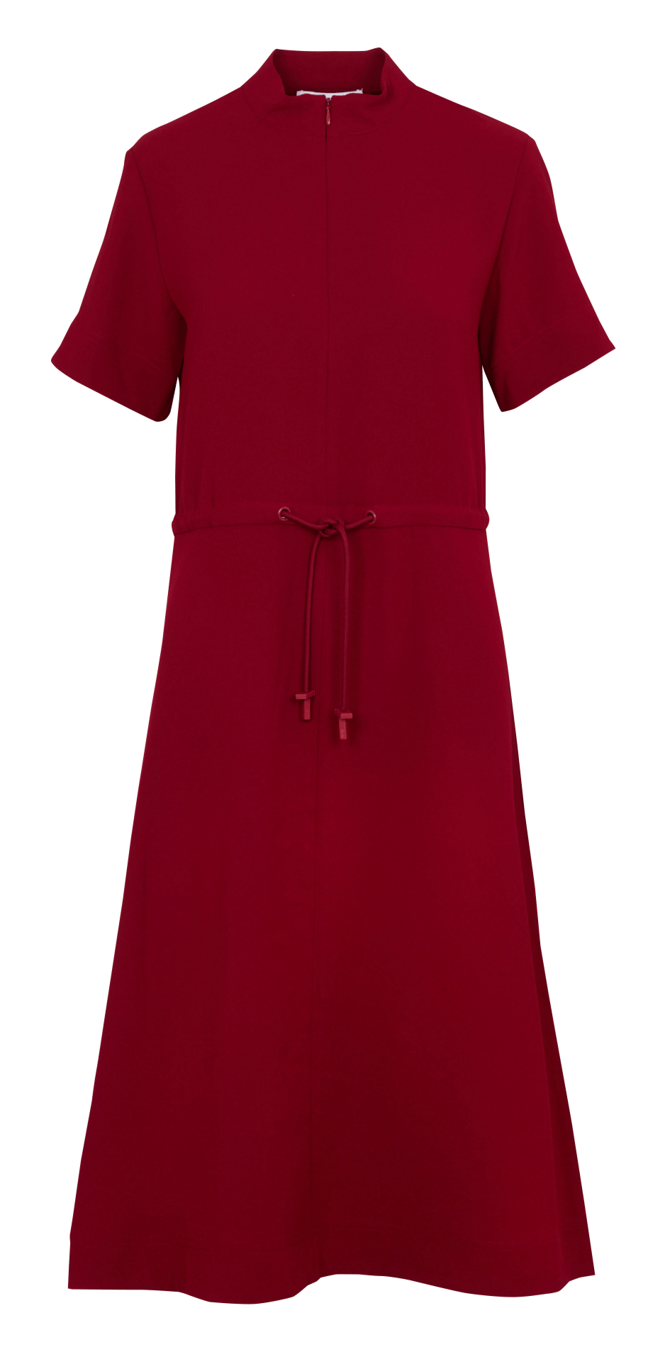 High-neck midi dress ZAPA Red