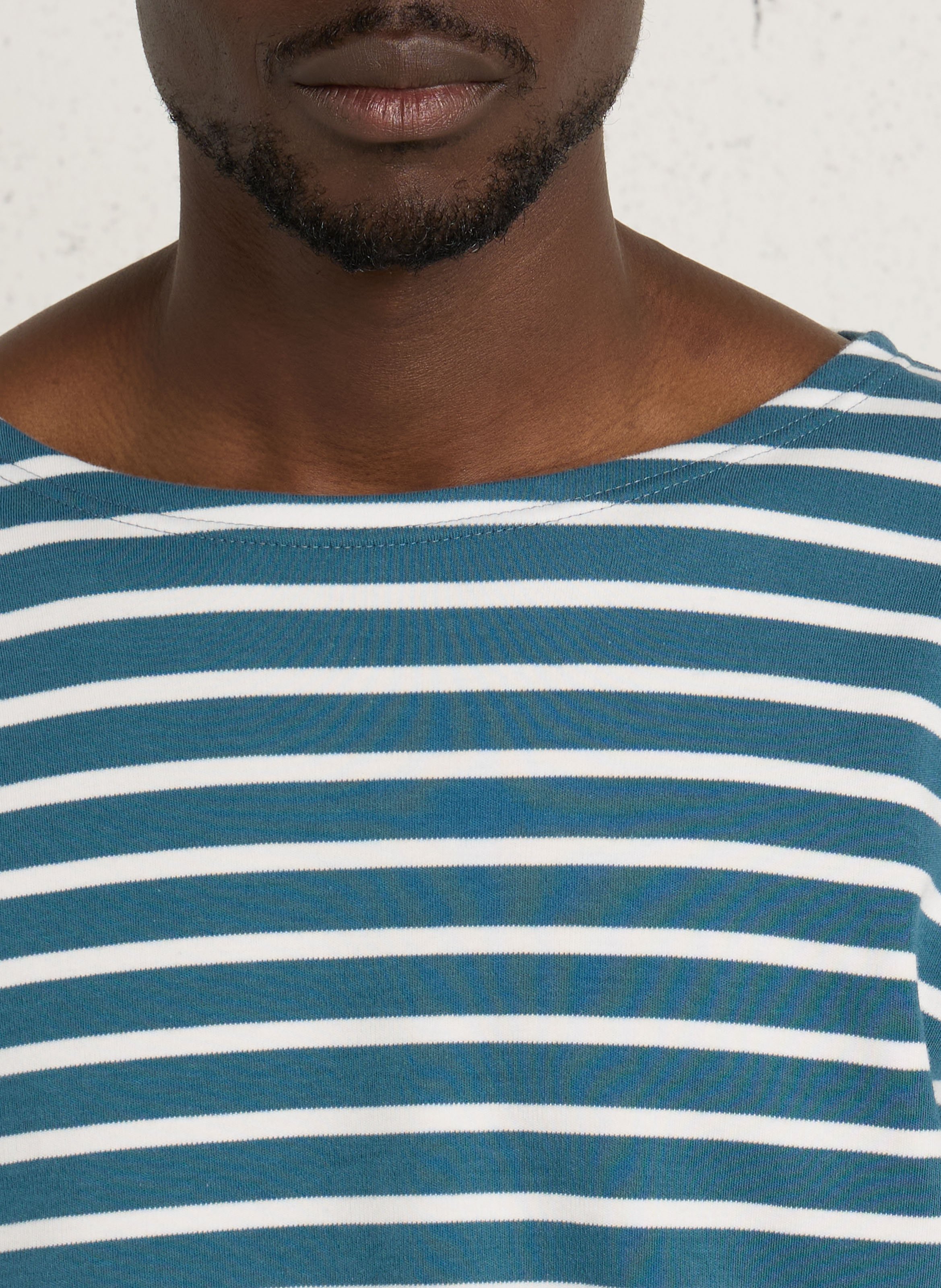 Marinière regular-fit en coton ARMOR LUX Bleu