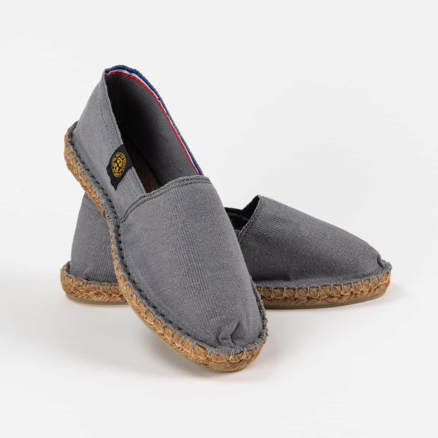 Striped espadrilles ART OF SOULE Grey