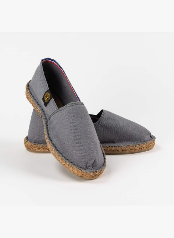 Espadrille bleue délavée - Fabriquée en France | Art of Soule Espadrille bleue délavée - Fabriquée en France | Art of Soule