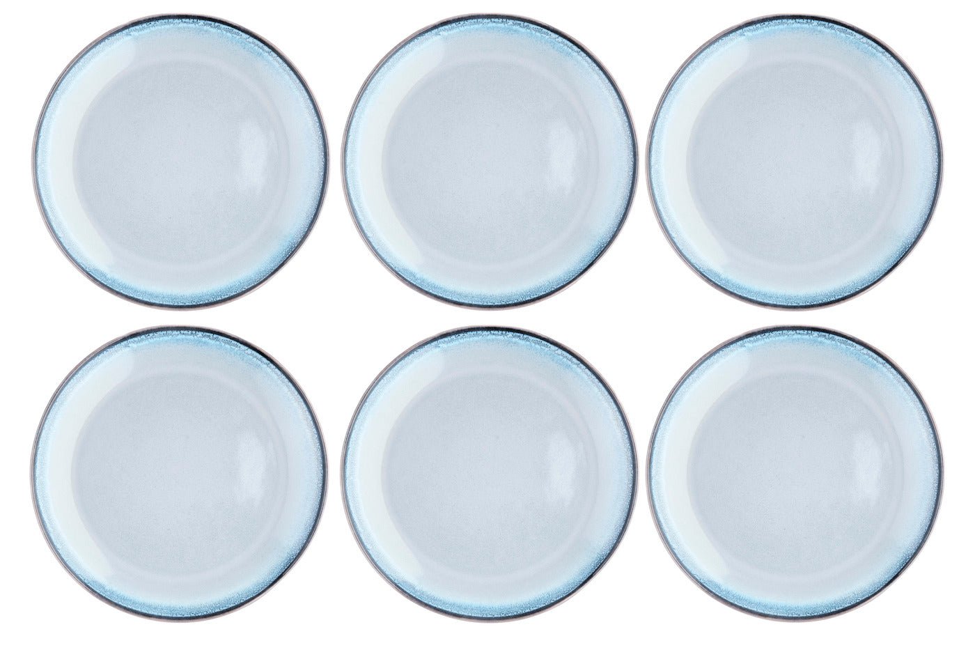 Genesis plate ø27cm - 6 pieces - sea BJORN Blue