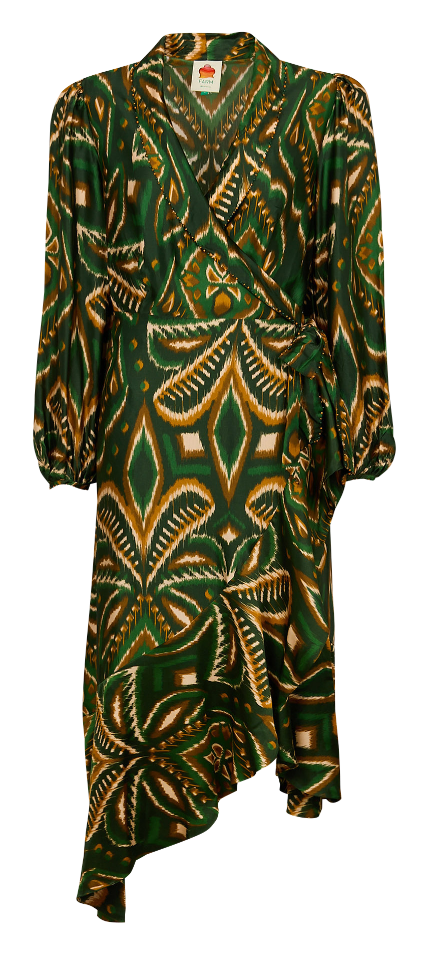 Robe longue imprimée FARM RIO Vert