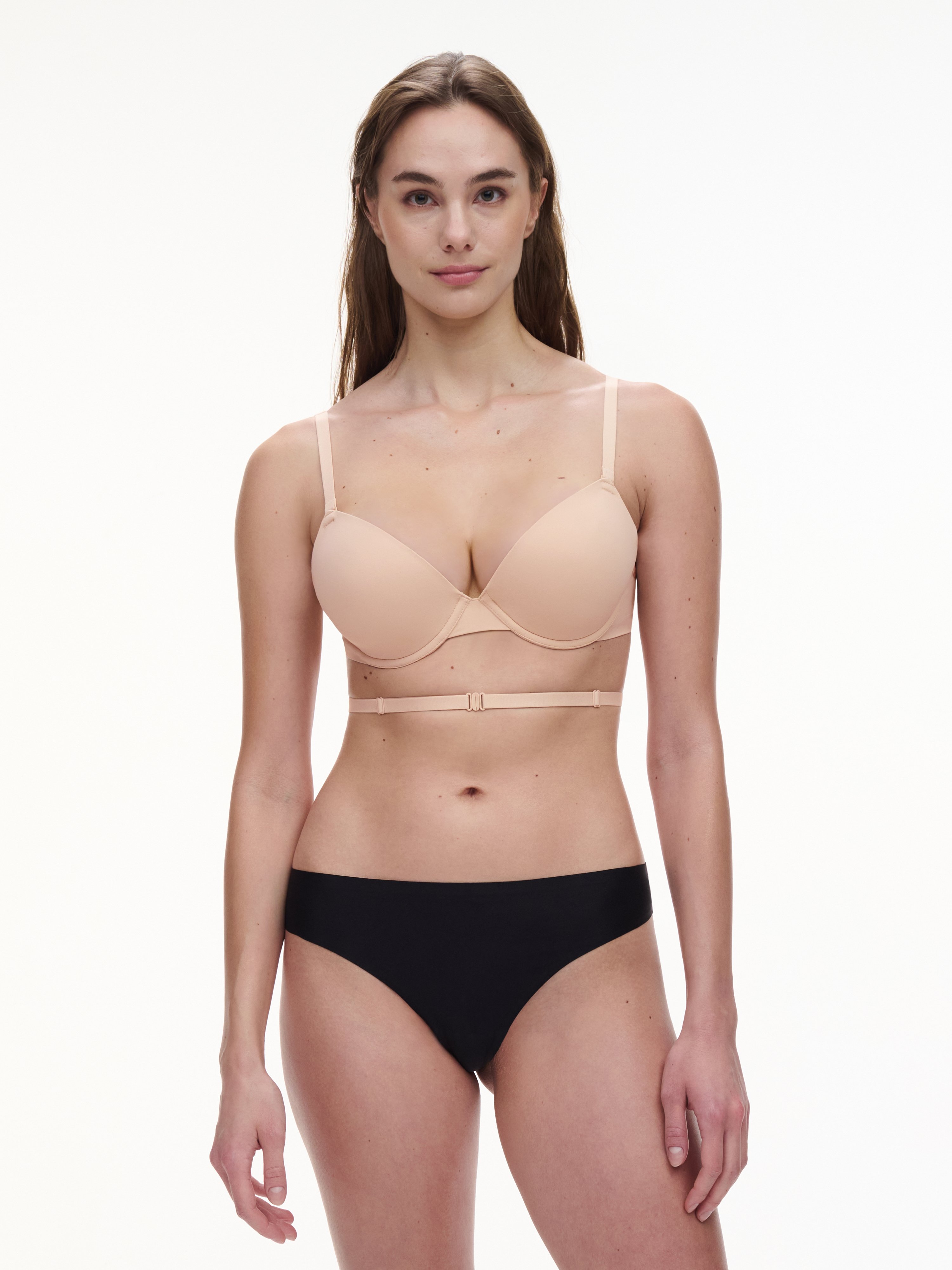 Backless padded bra CHANTELLE Beige