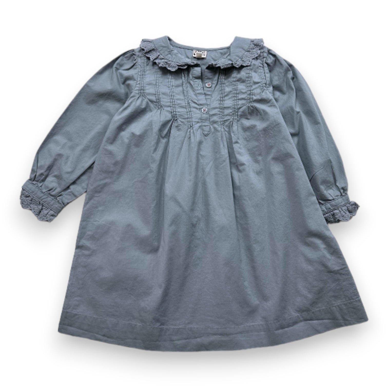 Blue children's dress - 4 years BONTON - Seconde Main Blue