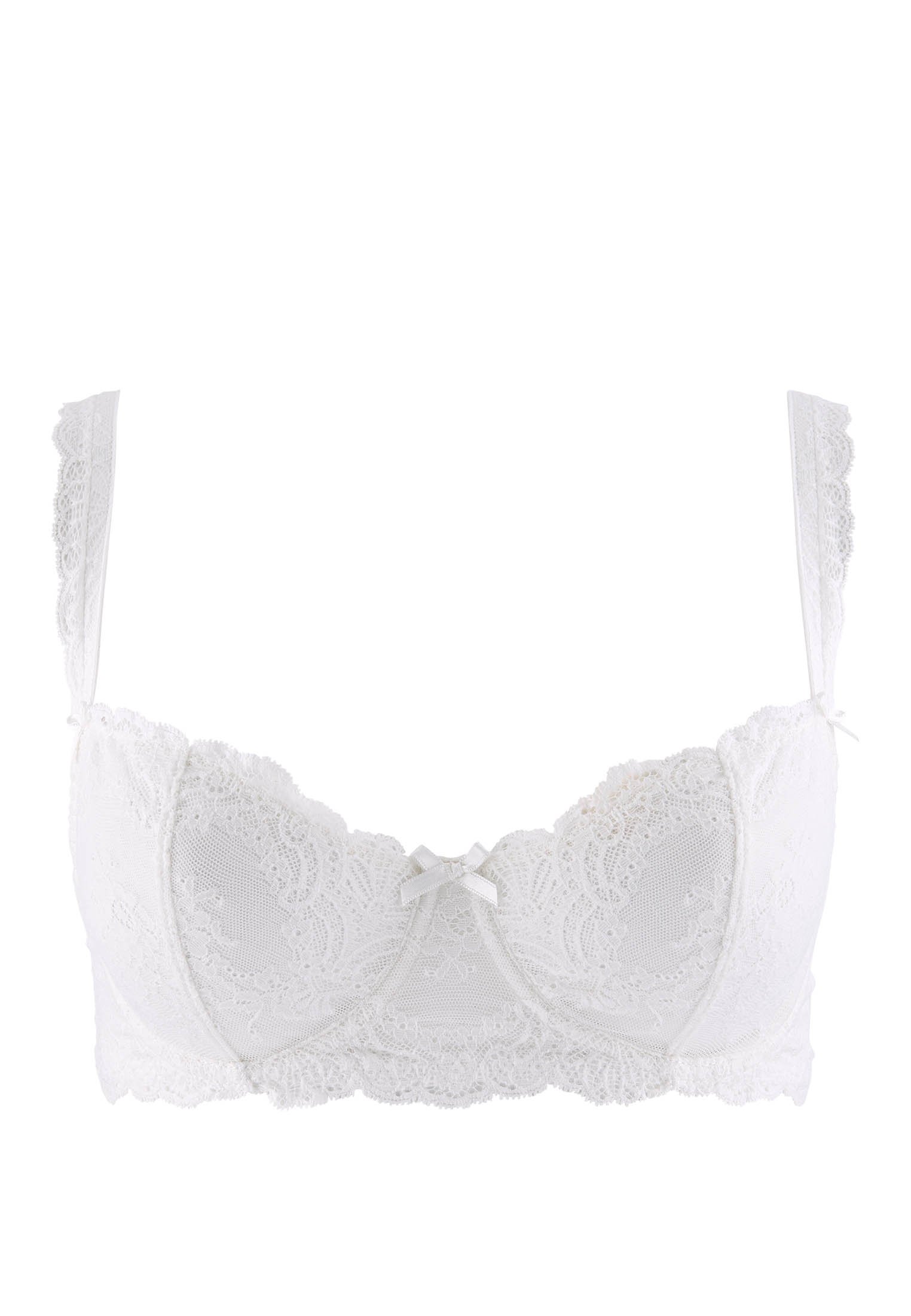 Comfort demi-cup bra AUBADE White