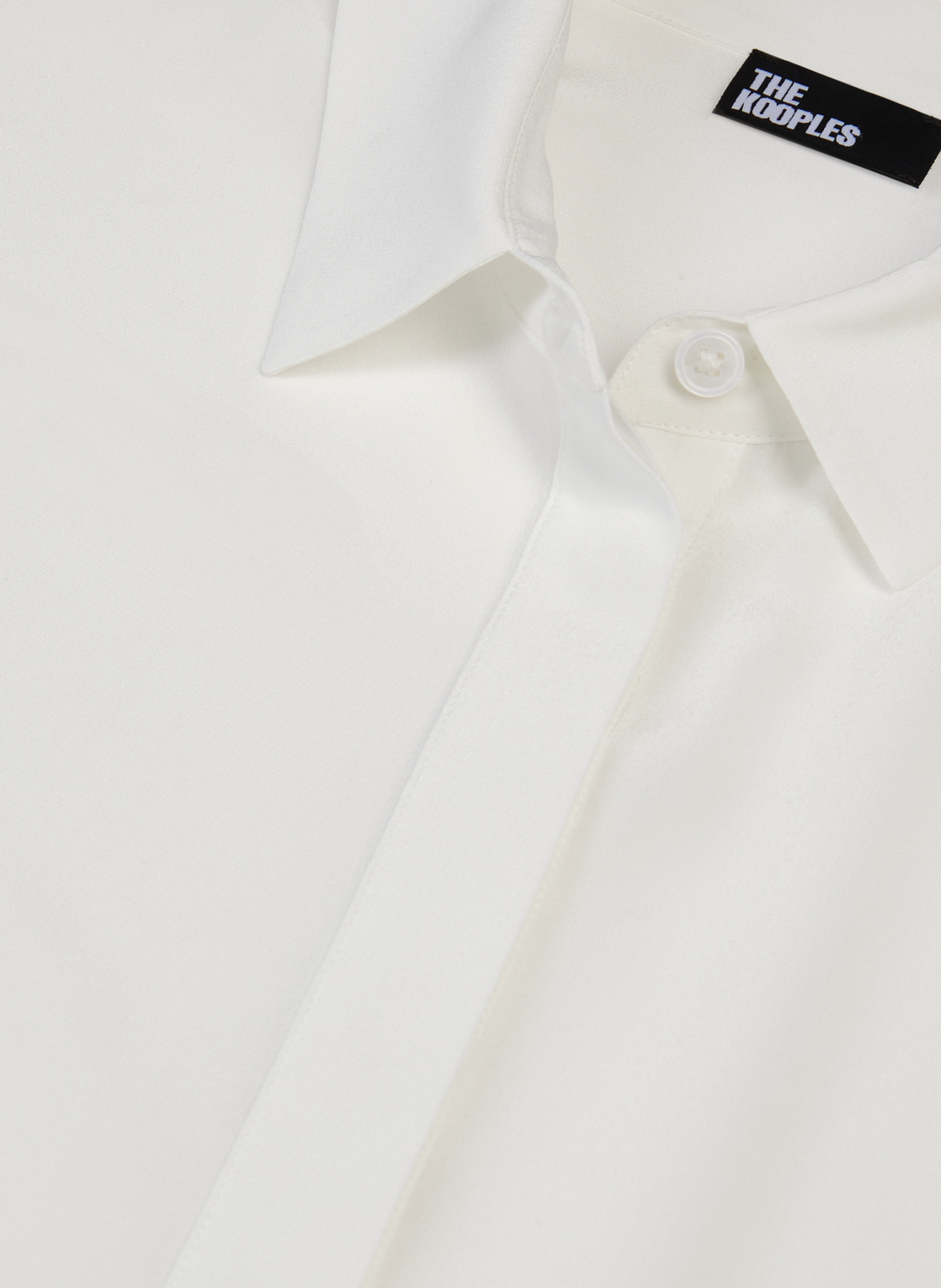 Oversized washed silk shirt THE KOOPLES White