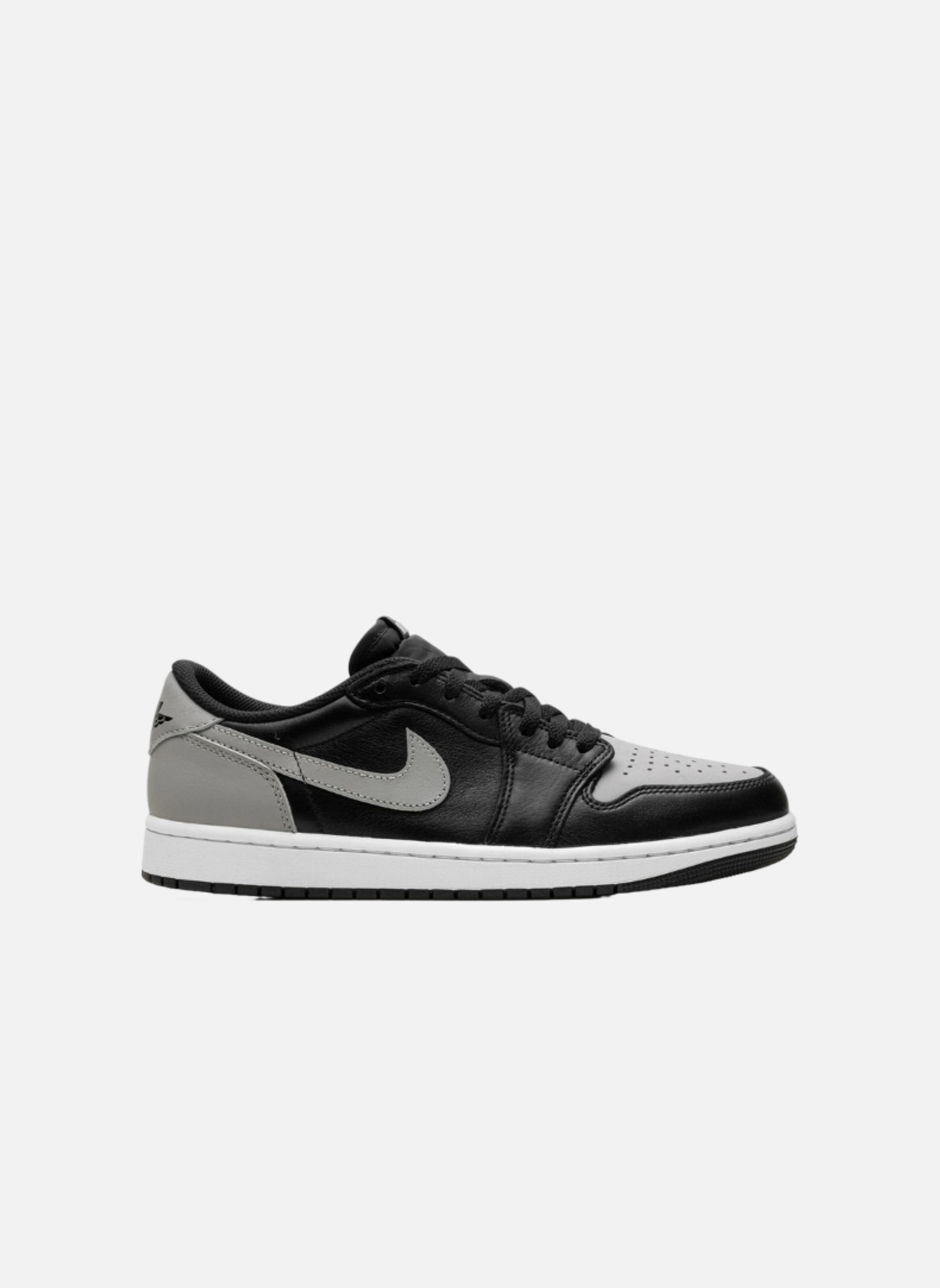 Leather low-top sneakers Jordan Black