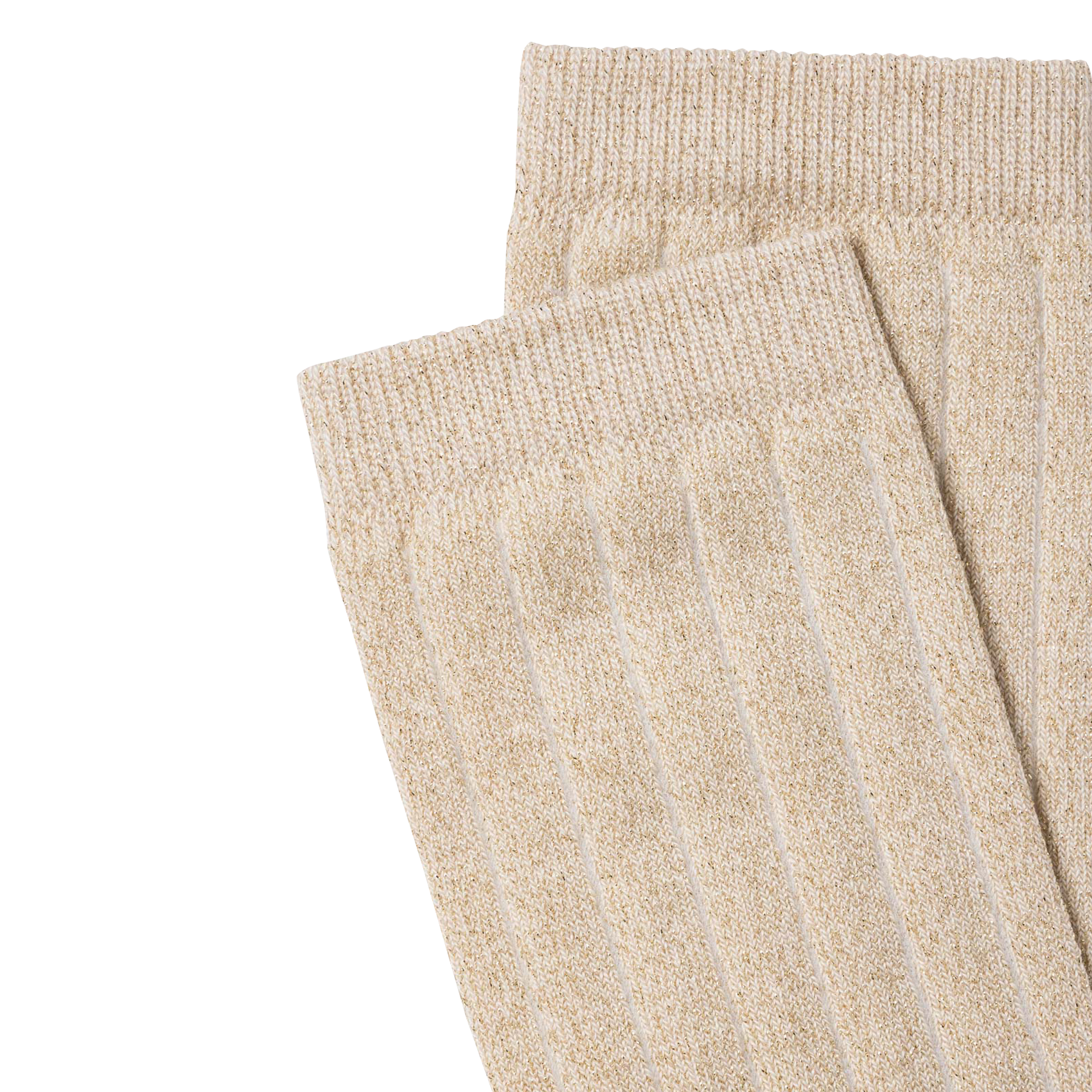 Chaussettes brillantes n coton mélangé ROYALTIES Beige