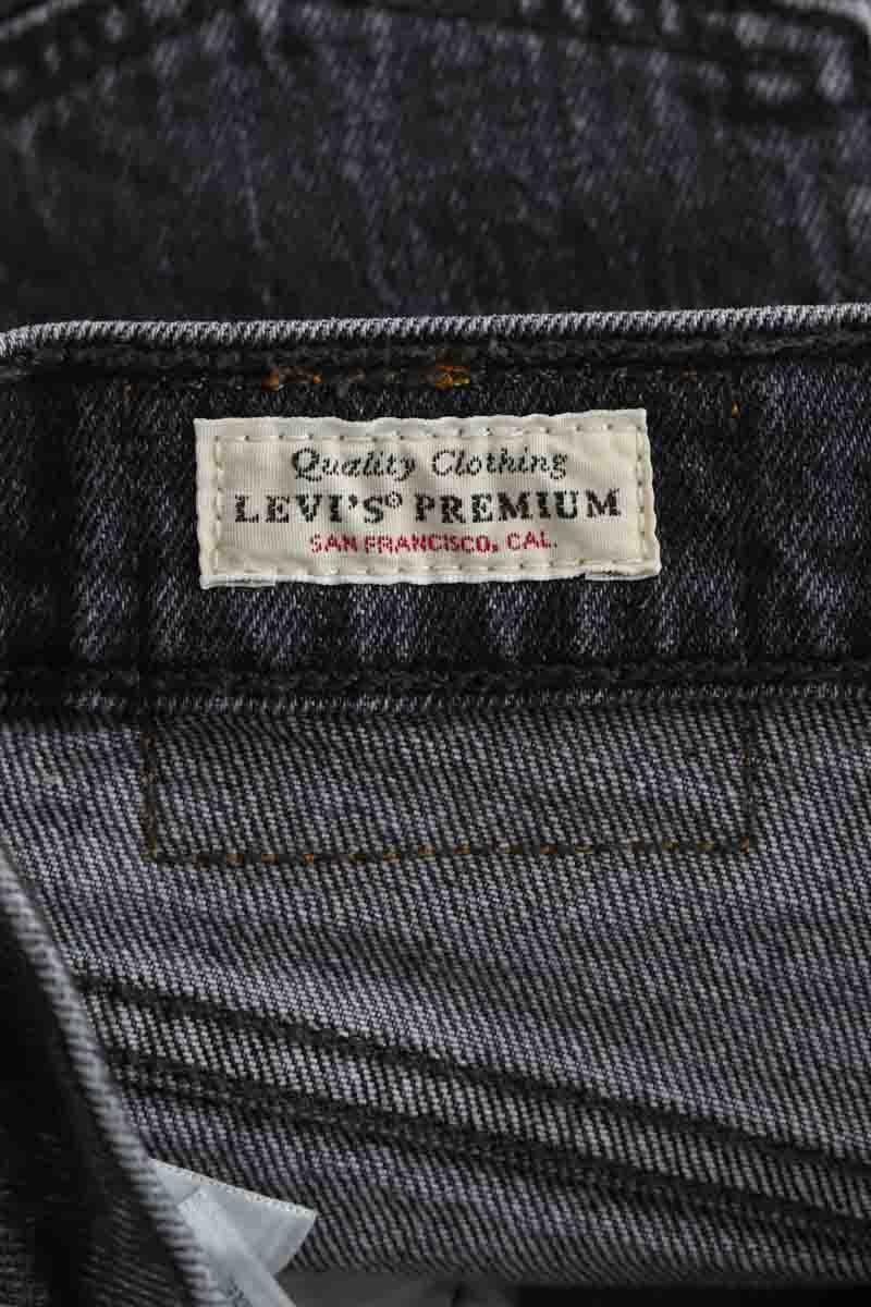 Cotton skinny jeans LEVI'S - Seconde main Black