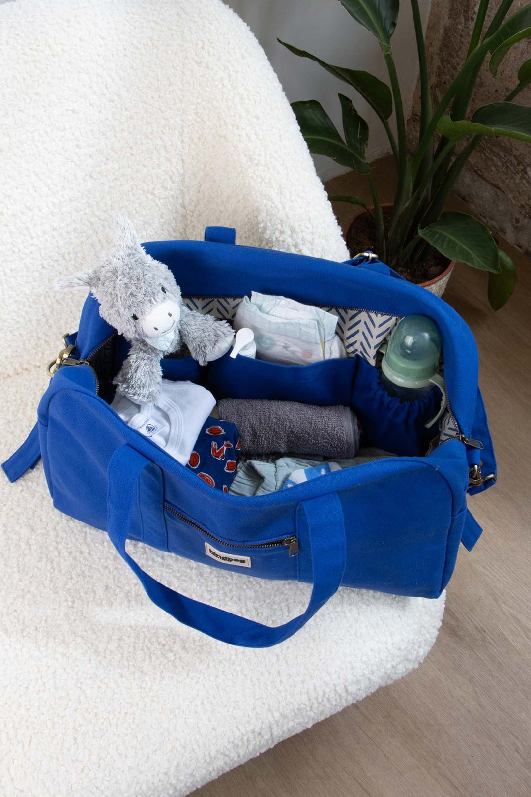 Basile diaper bag HINDBAG Blue
