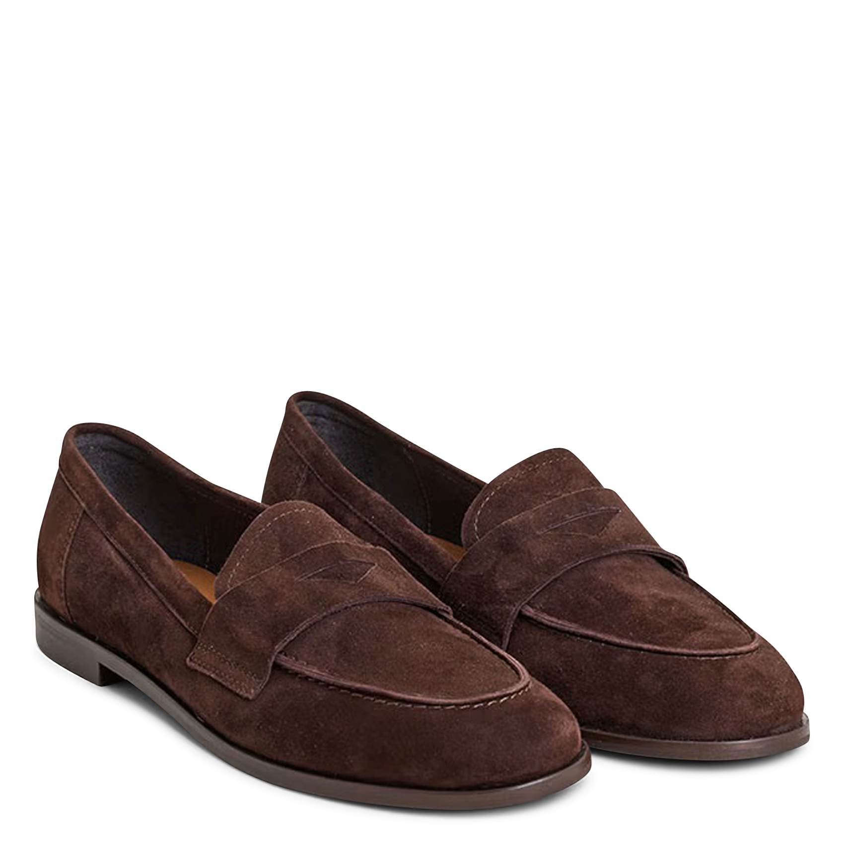 Leather loafers JONAK Brown
