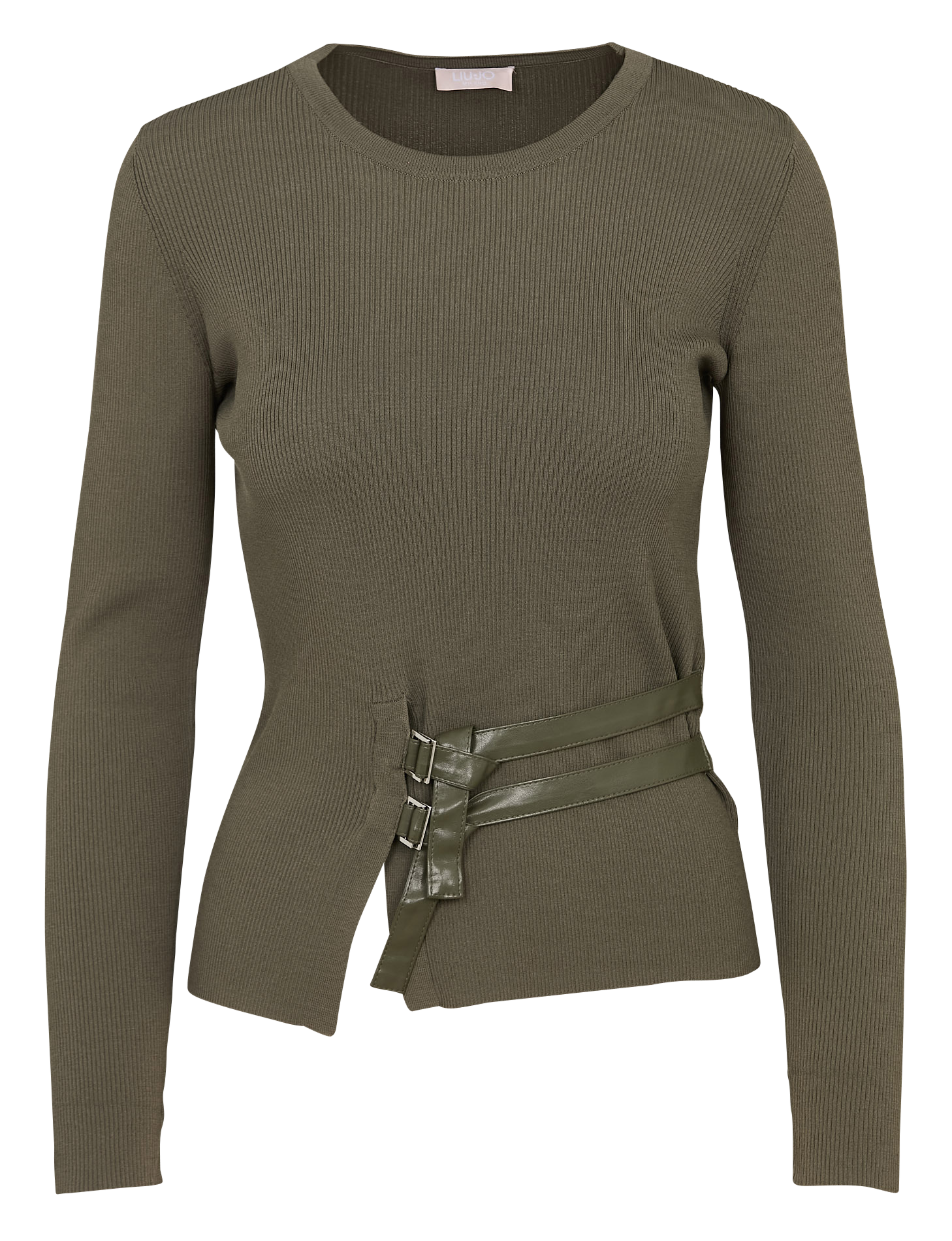 Fitted top with adjustable straps LIU JO Purple