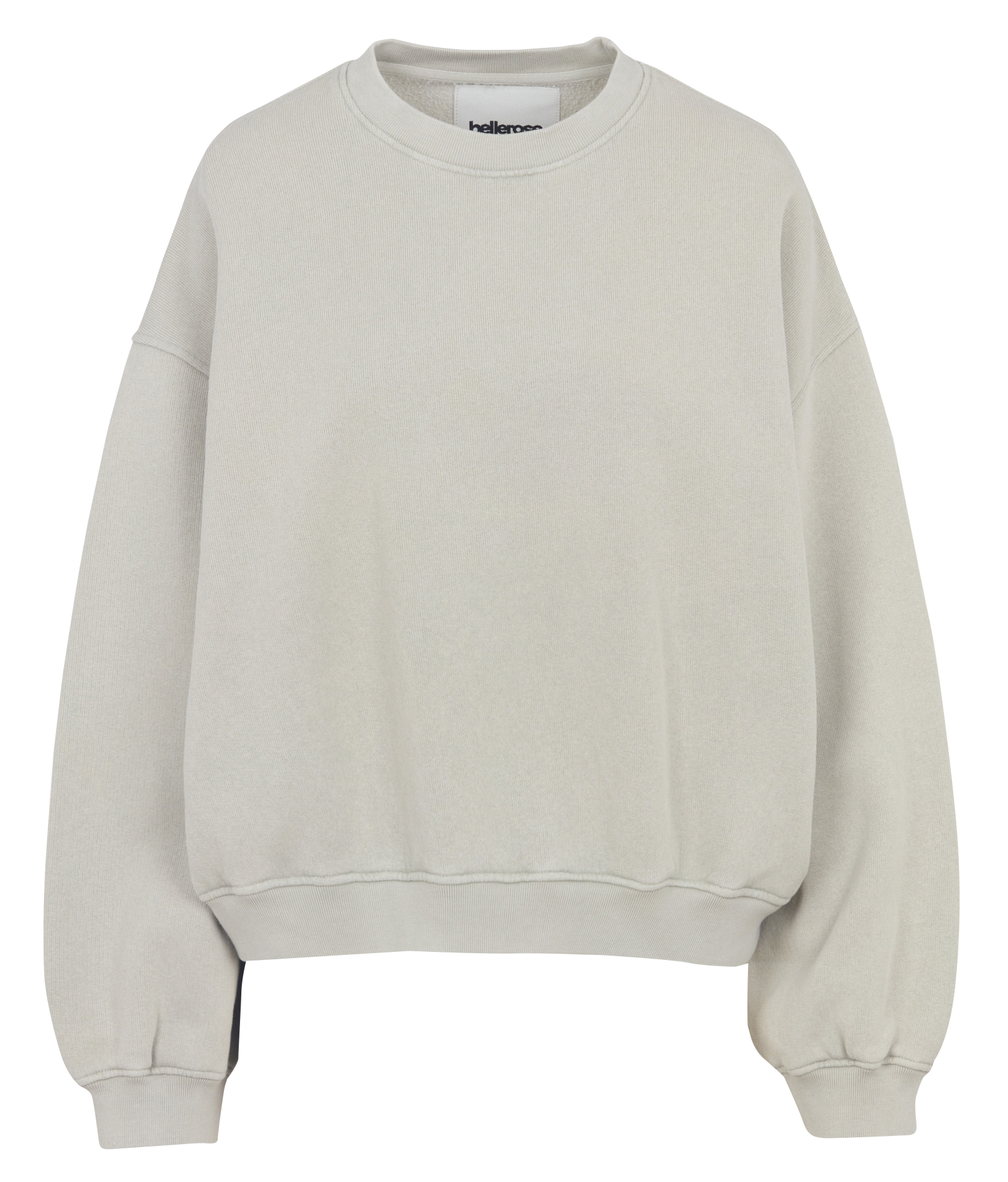 Sweat col rond en coton mélangé BELLEROSE