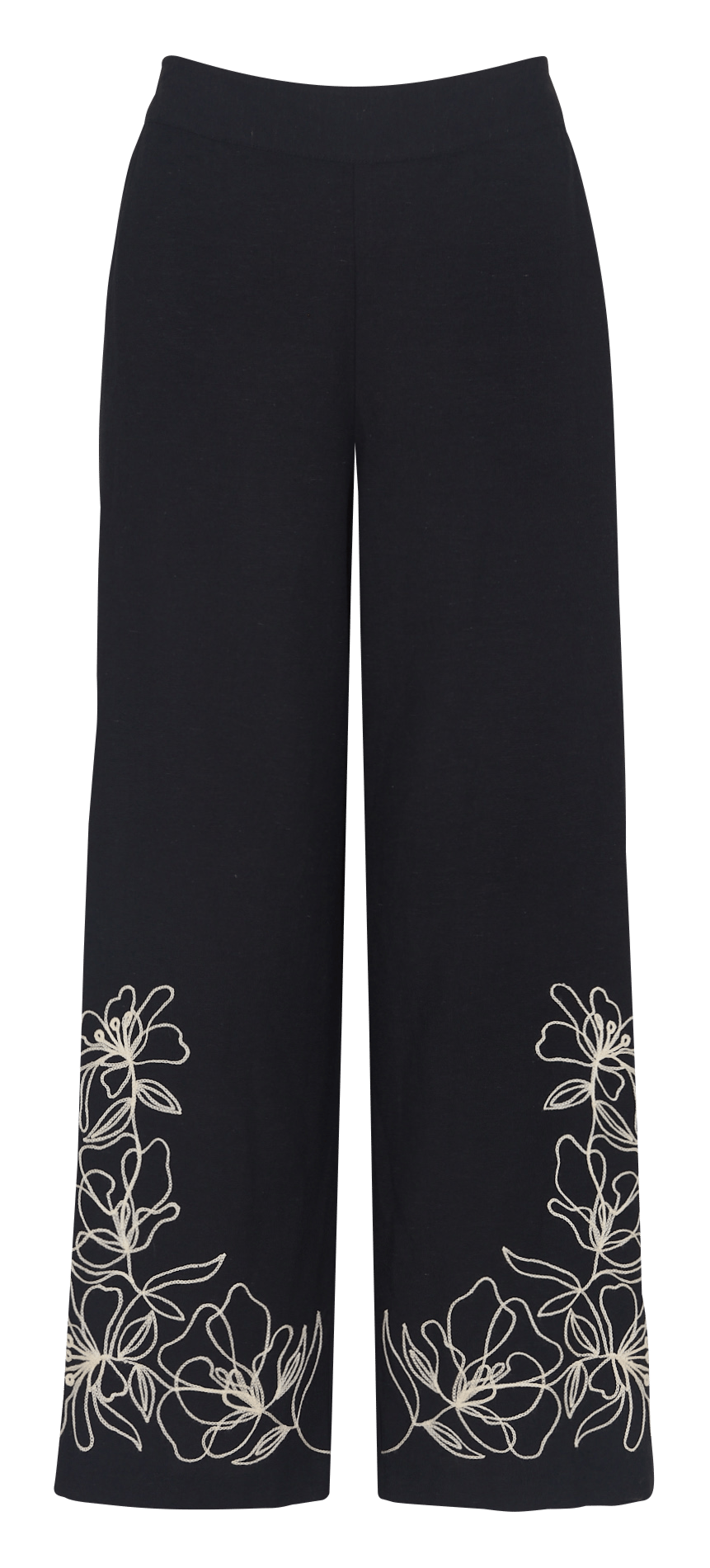Carrot trousers VILA Black