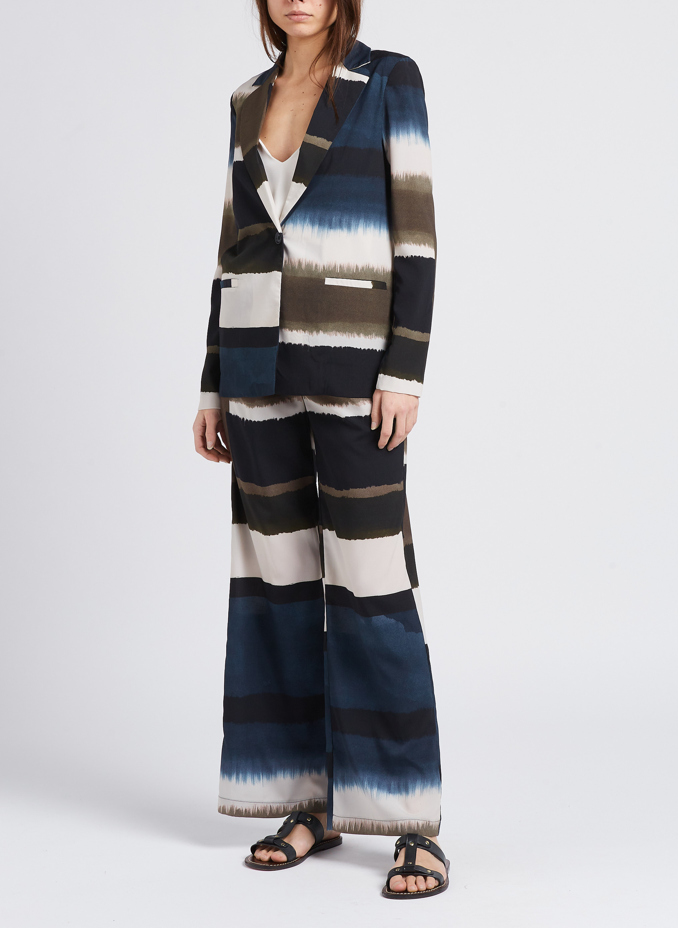 Pantalon large imprimé  IMPERIAL Multicolore