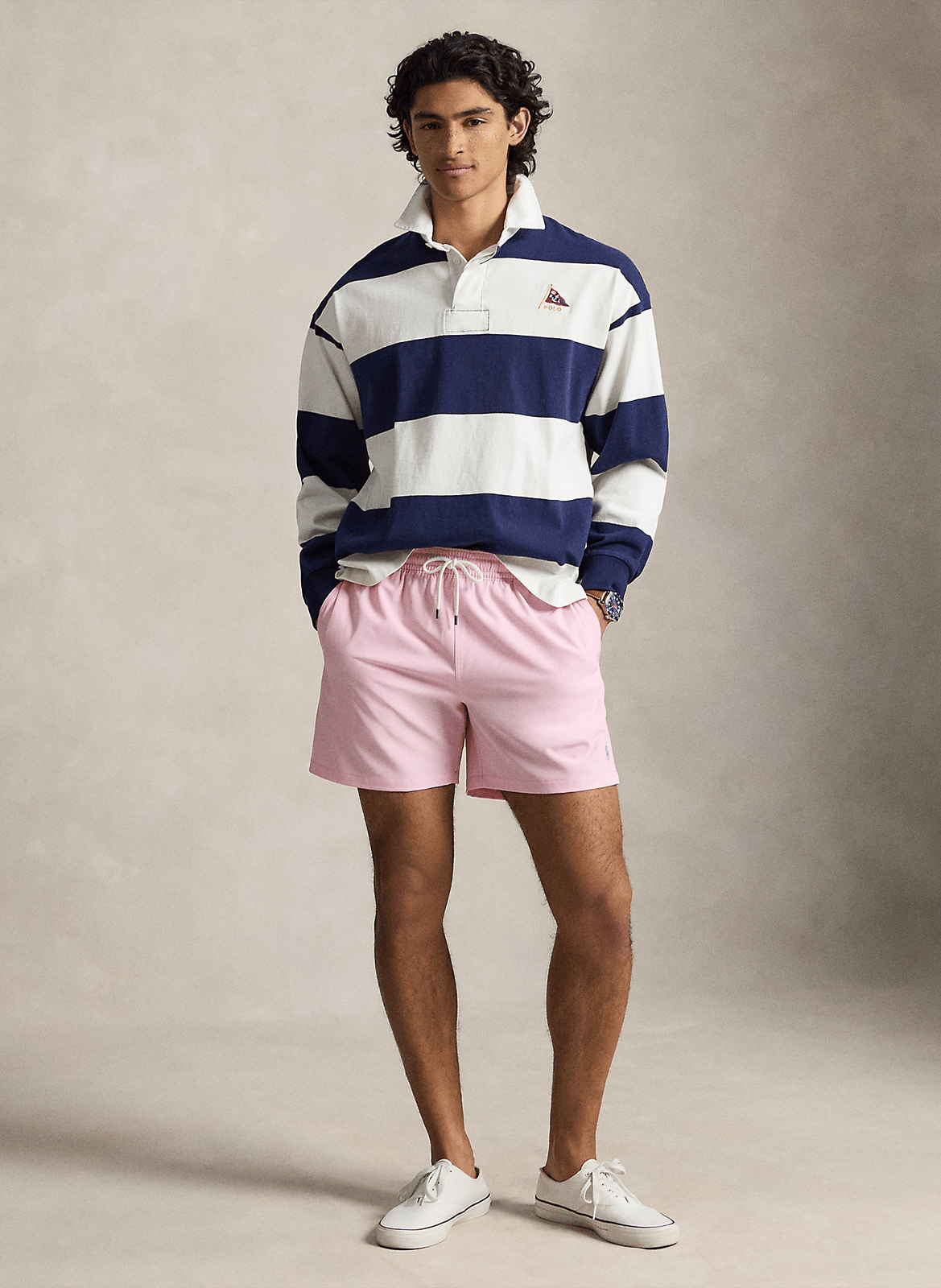 Straight shorts POLO RALPH LAUREN Pink