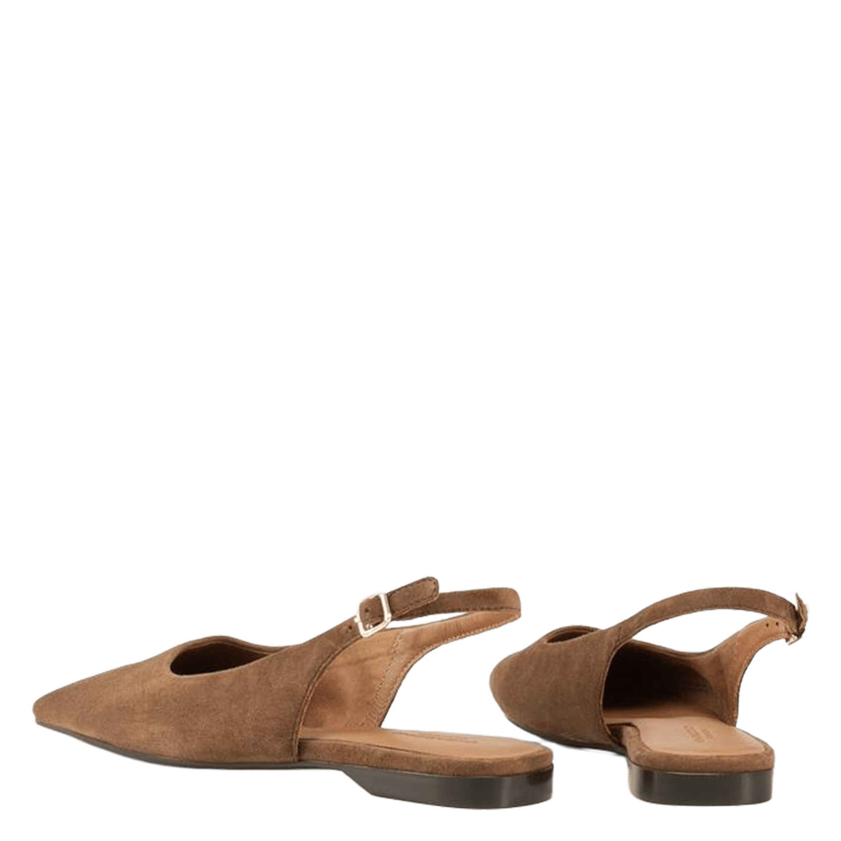 Ballerines slingback en cuir VAGABOND Marron