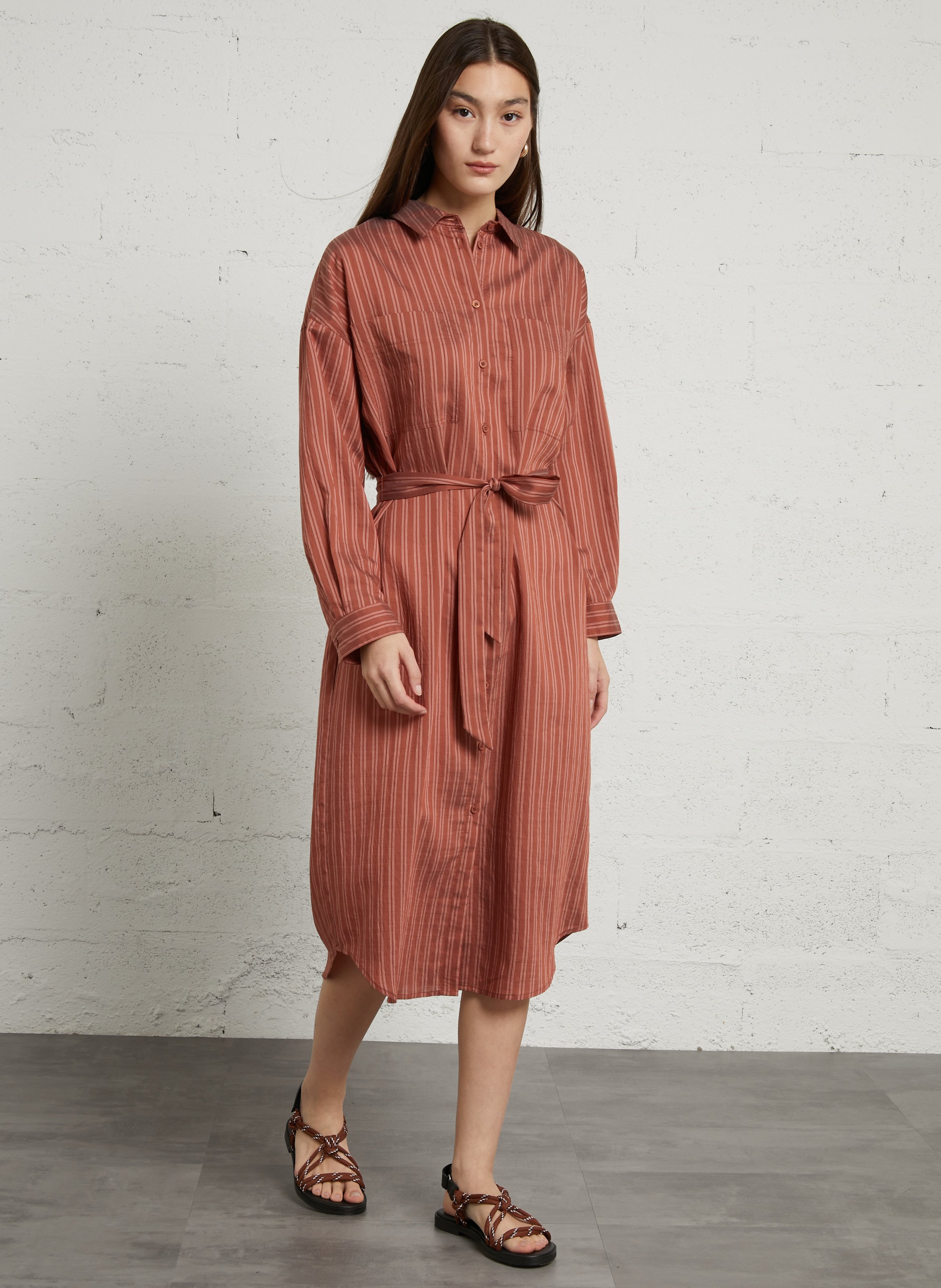 Arizona - Flache Sandalen TORAL Braun