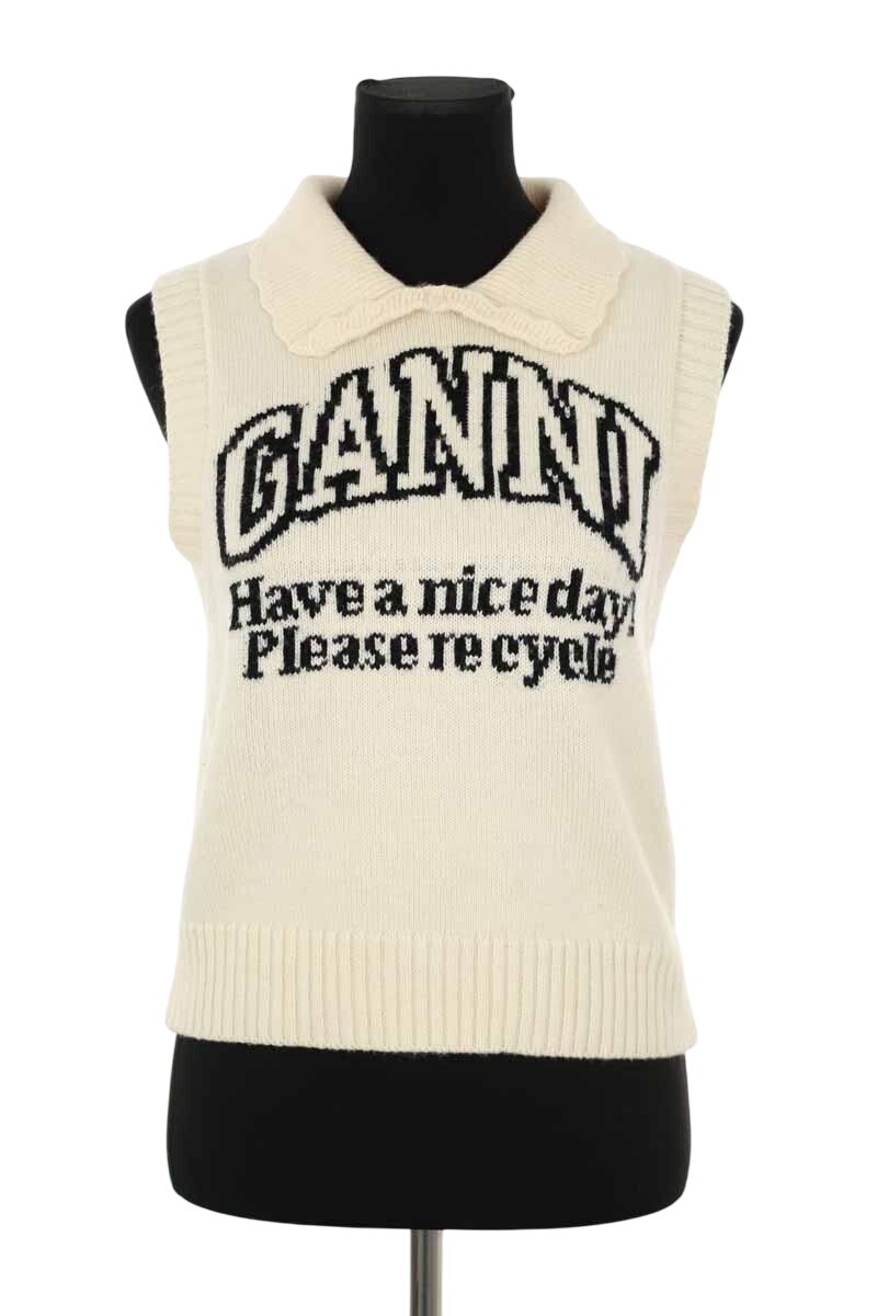 Sweater GANNI - Seconde Main Beige