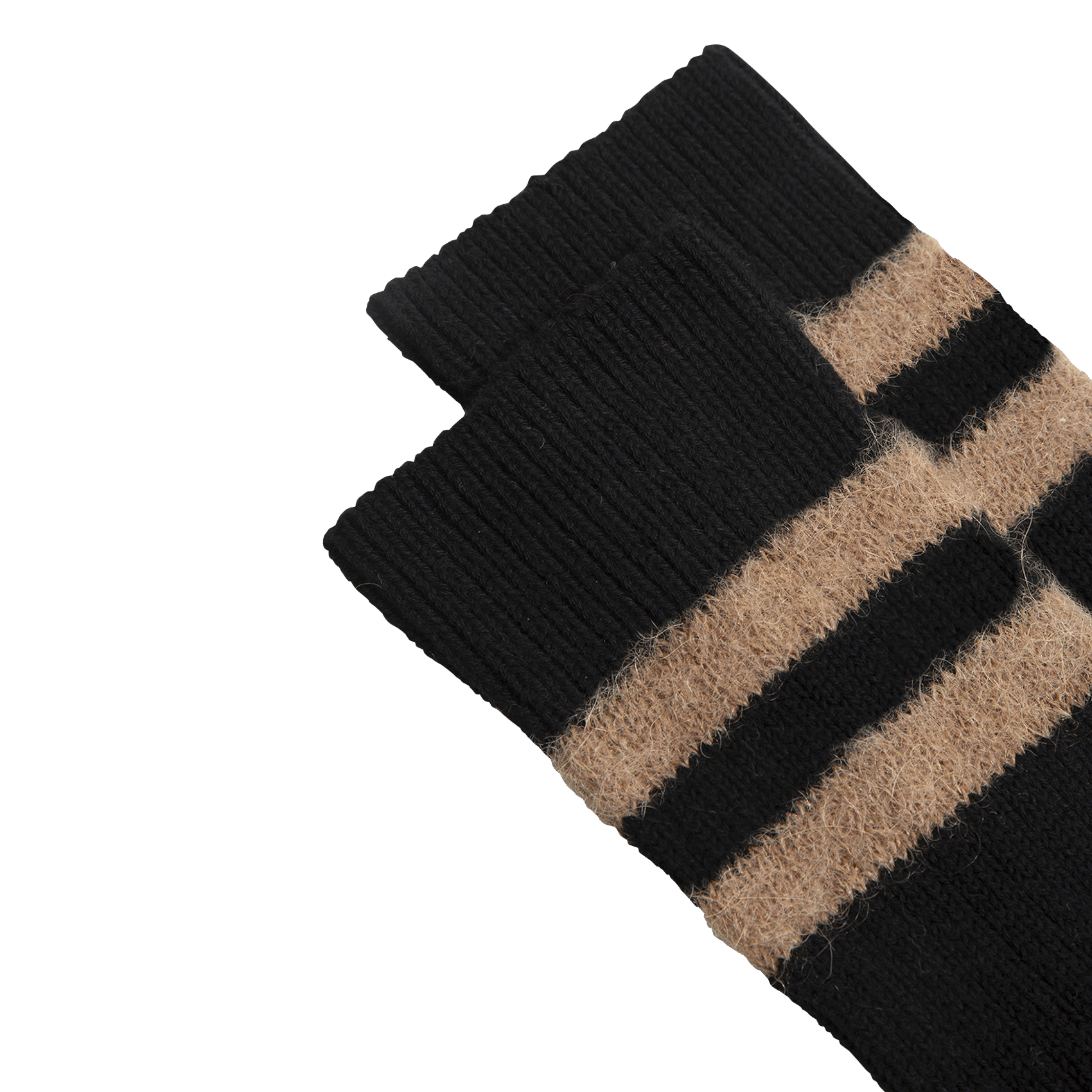Chaussettes en coton mélangé ANT45 Noir