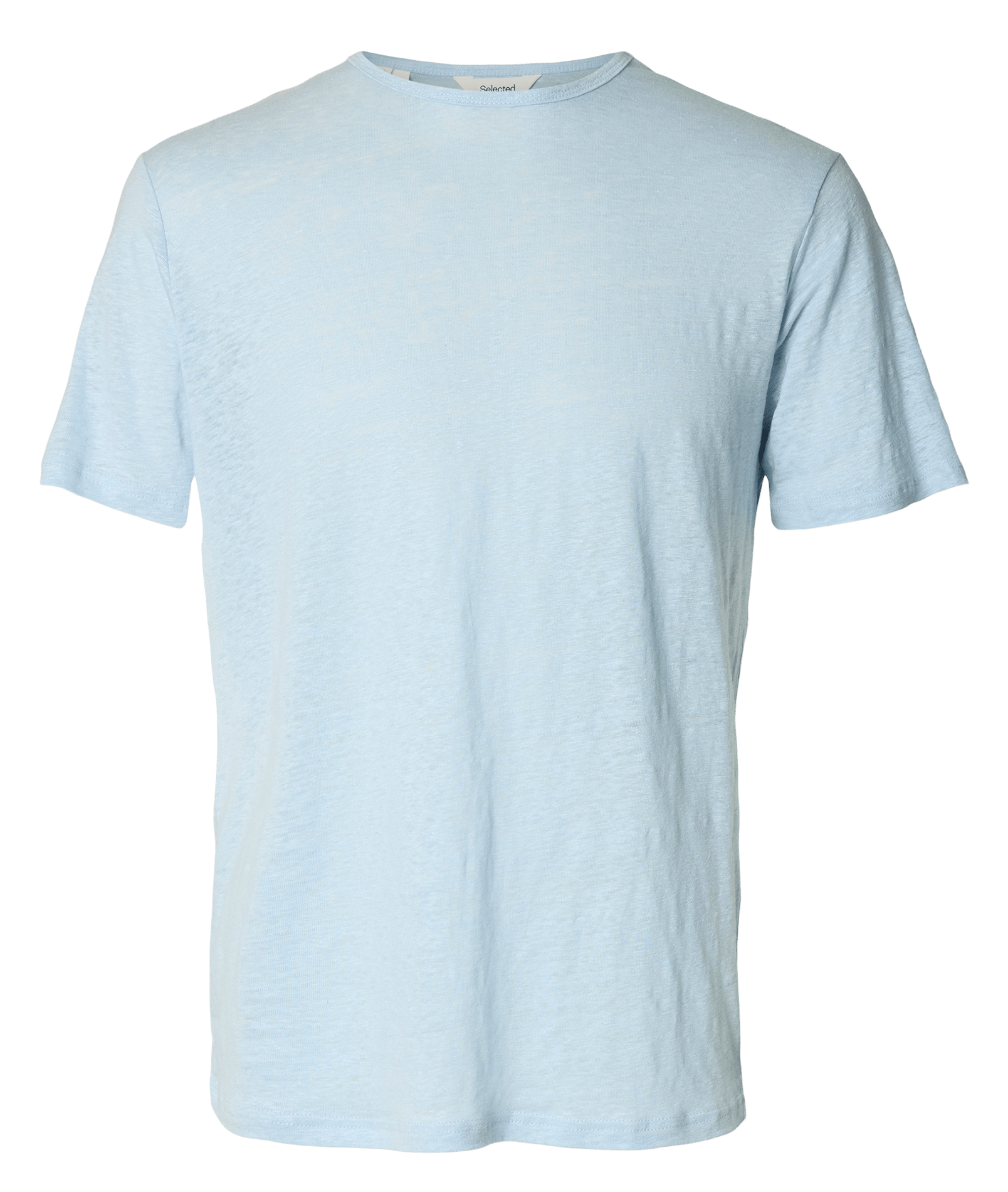 Tee-shirt col rond en lin  SELECTED