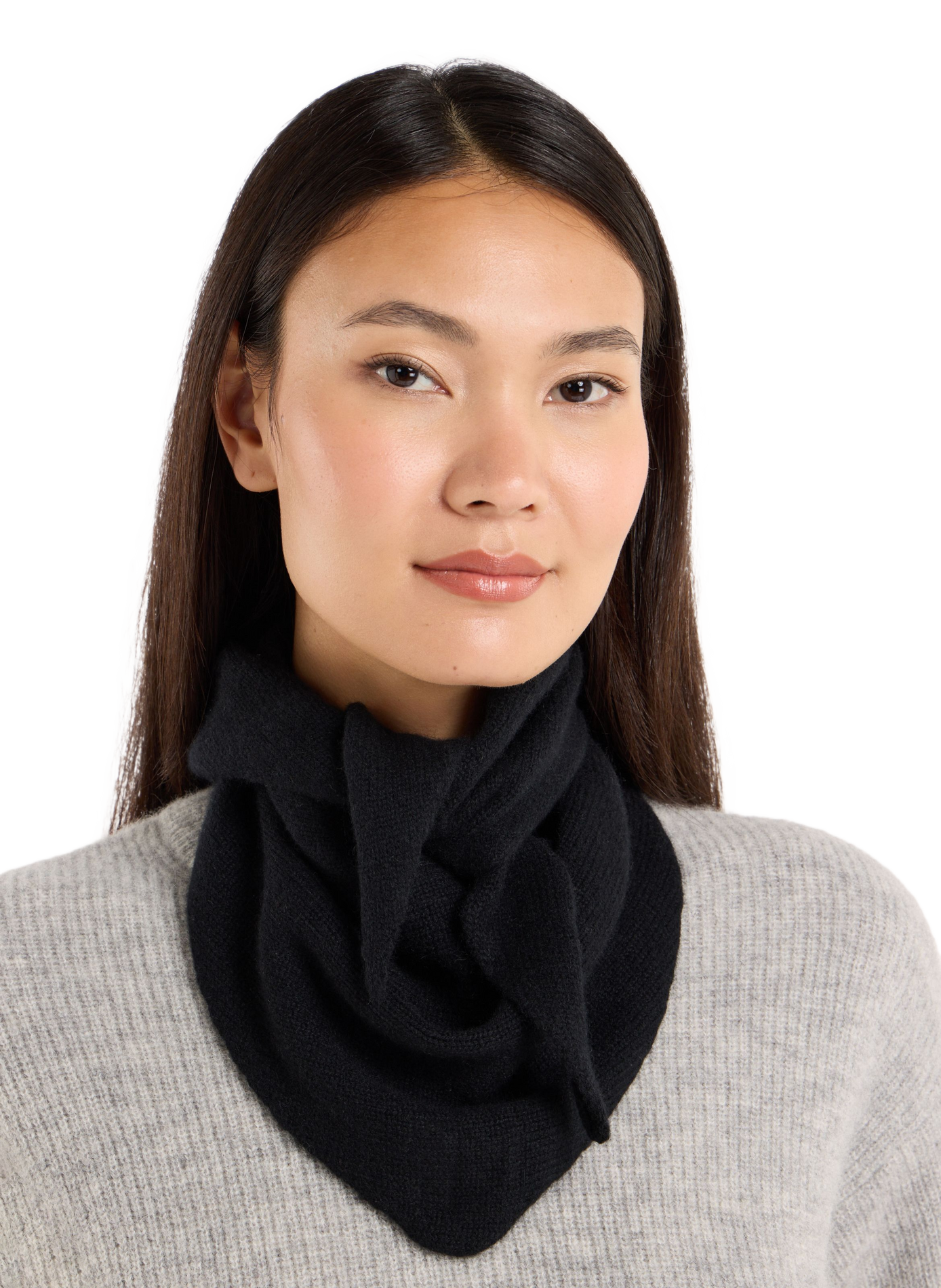 Knitted scarf SAISON 1865 Black