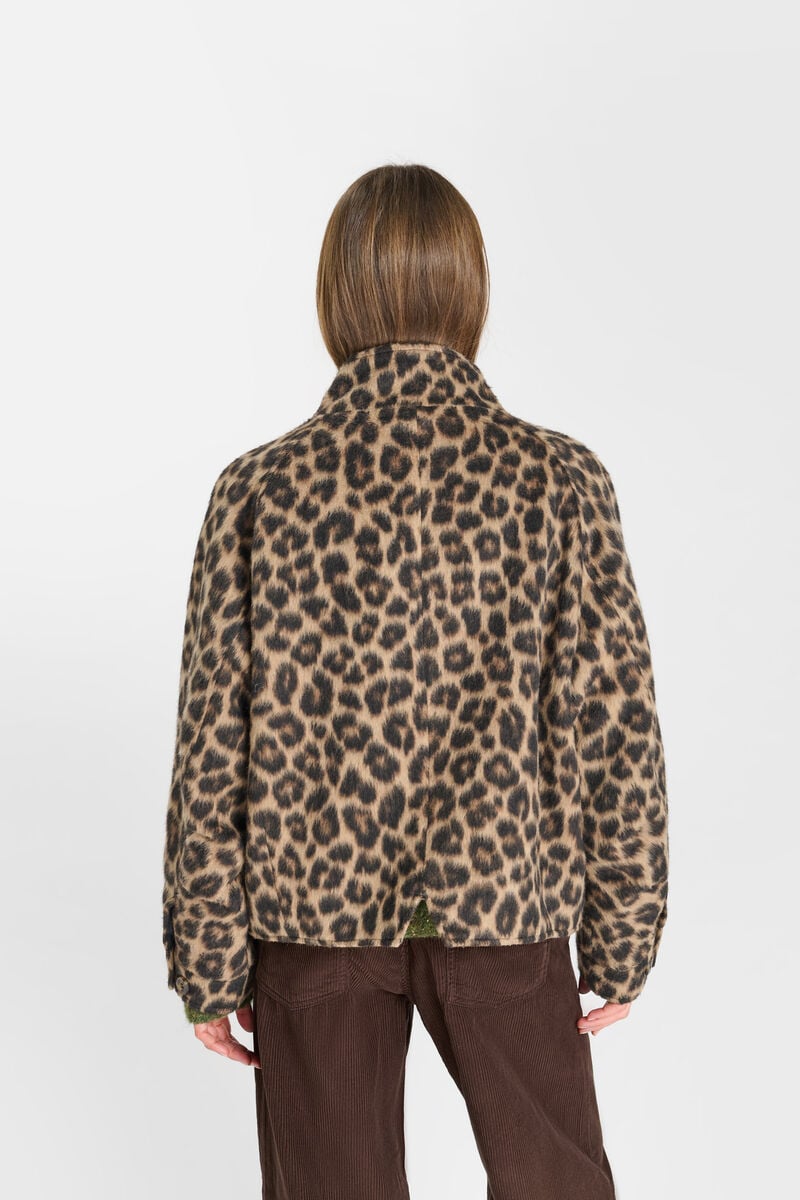 Zoleo jacket LE TEMPS DES CERISES Brown