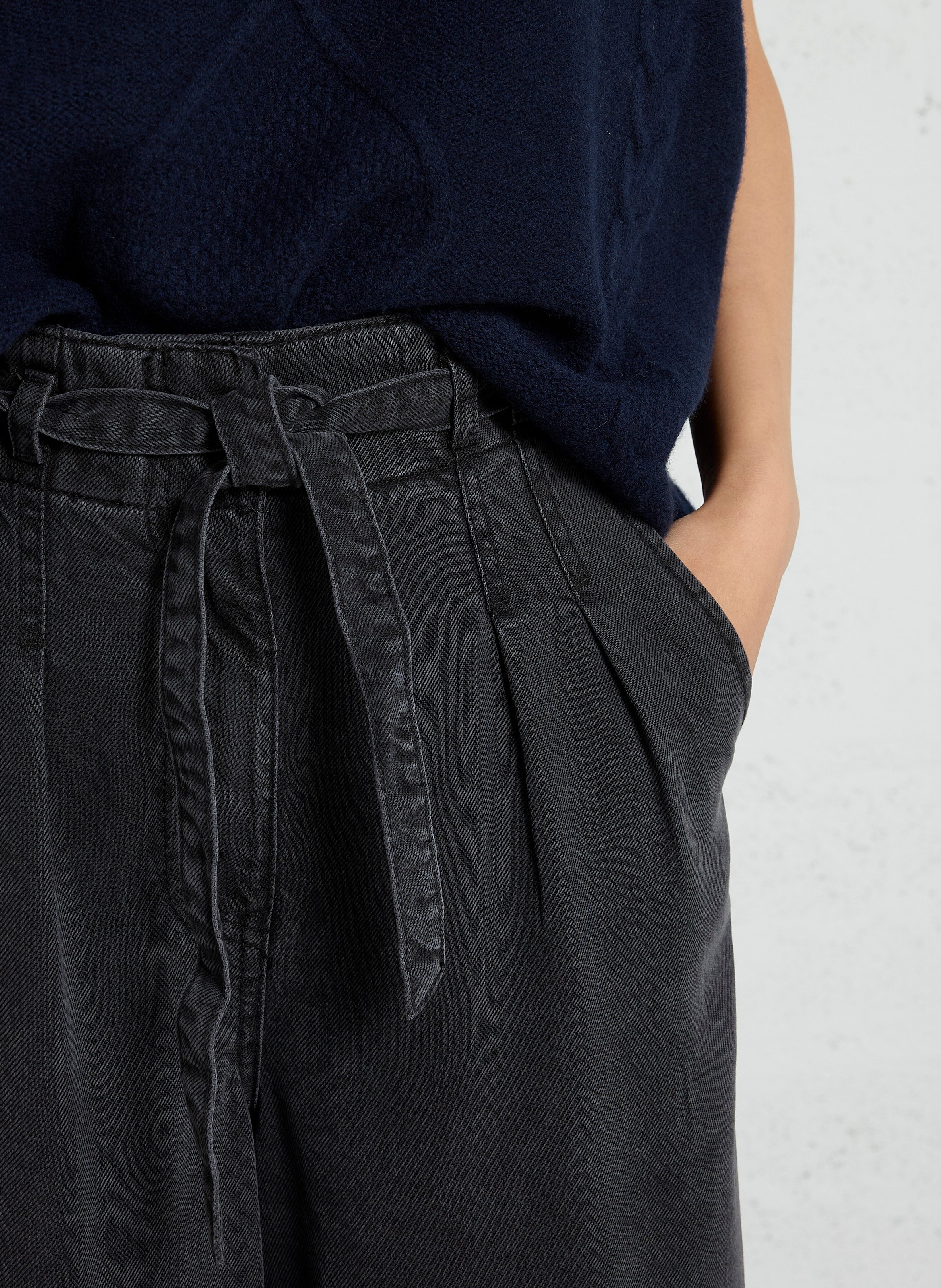 Mit Strass besetzte Jeans IKKS Grau