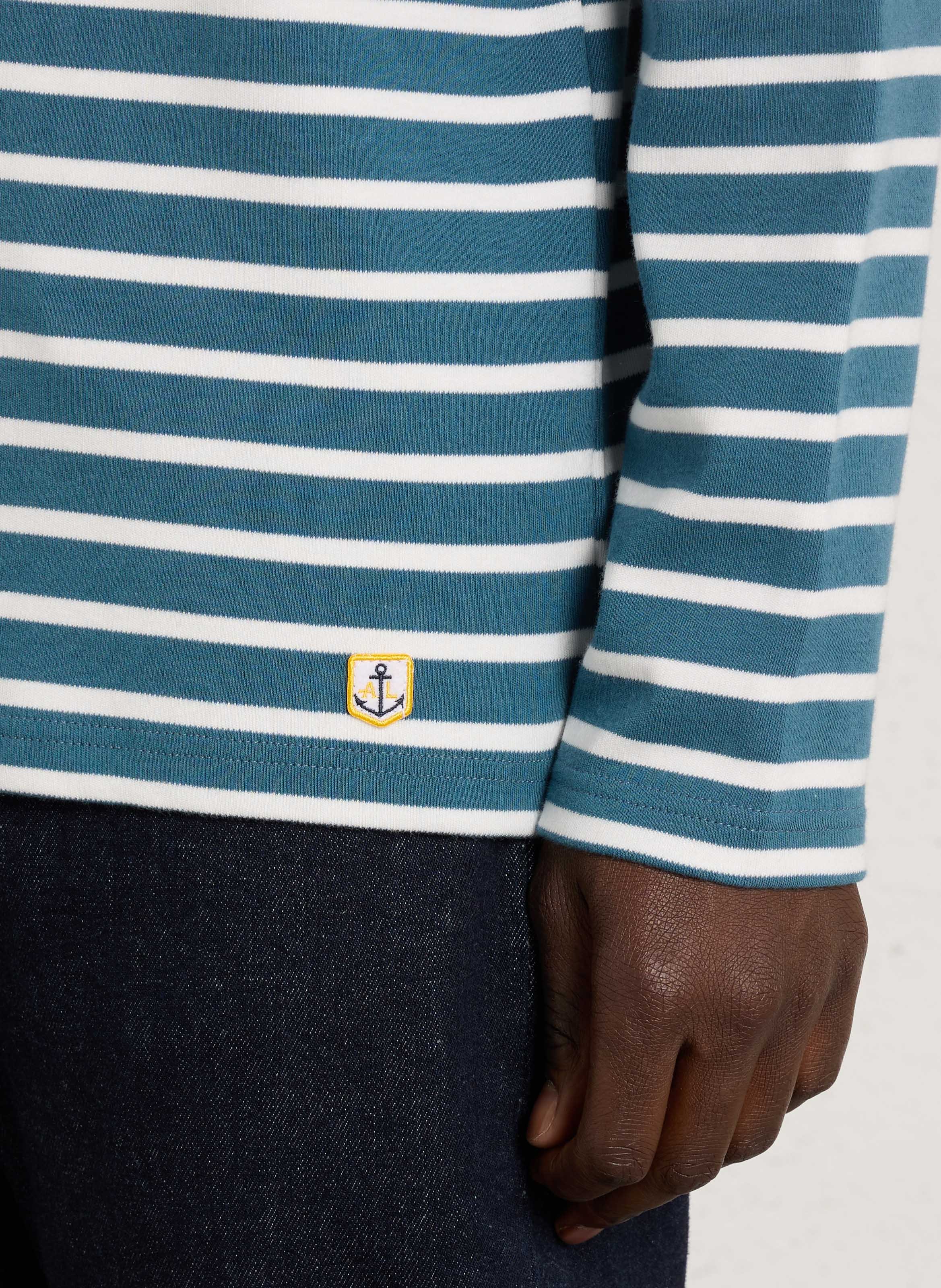Marinière regular-fit en coton ARMOR LUX Bleu
