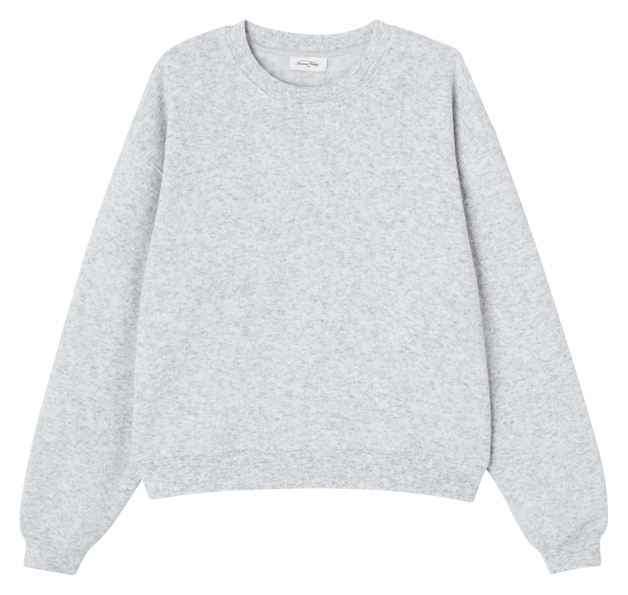 Sweat col rond AMERICAN VINTAGE Gris