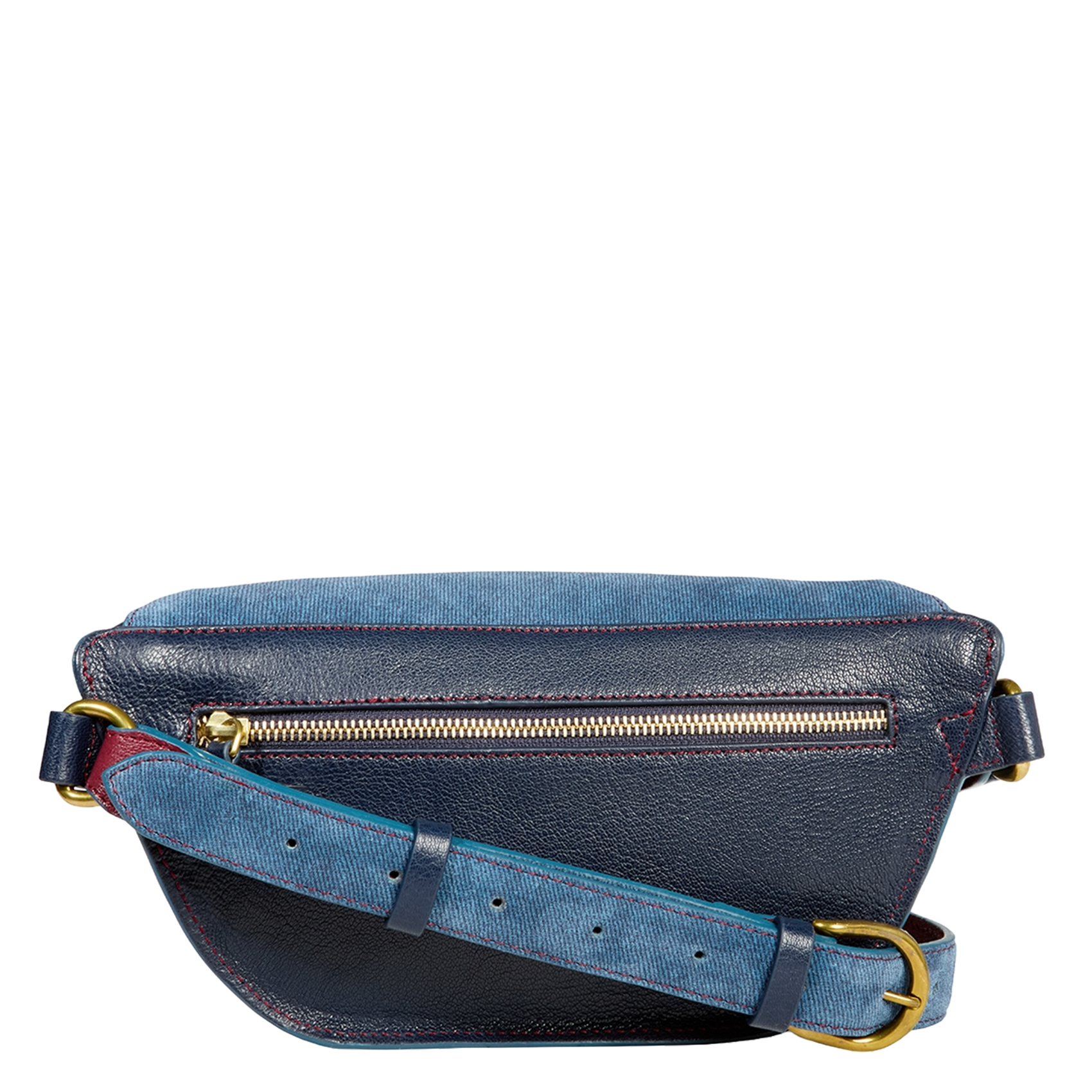 Denim fanny pack JEROME DREYFUSS Blue