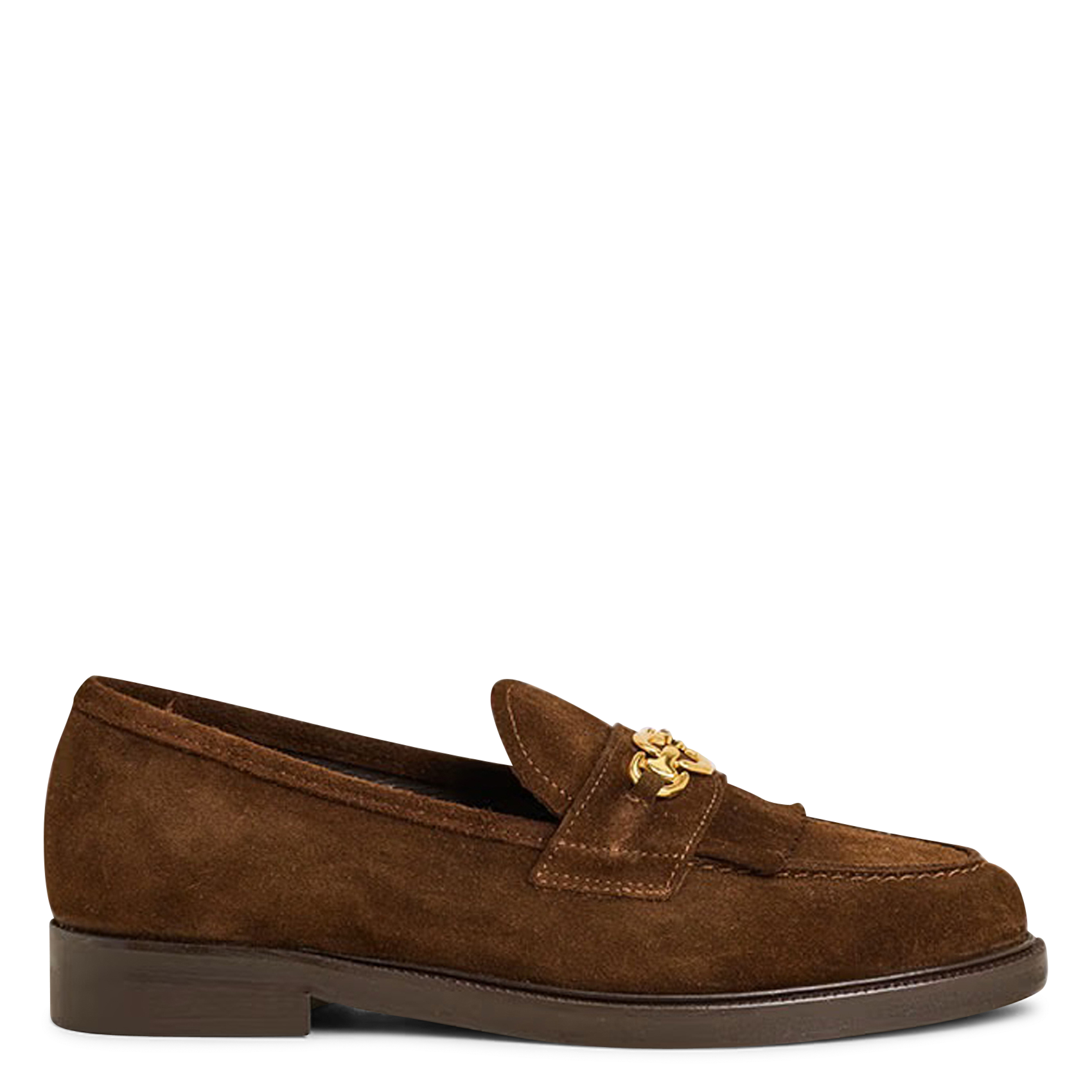 Leather loafers JONAK Brown