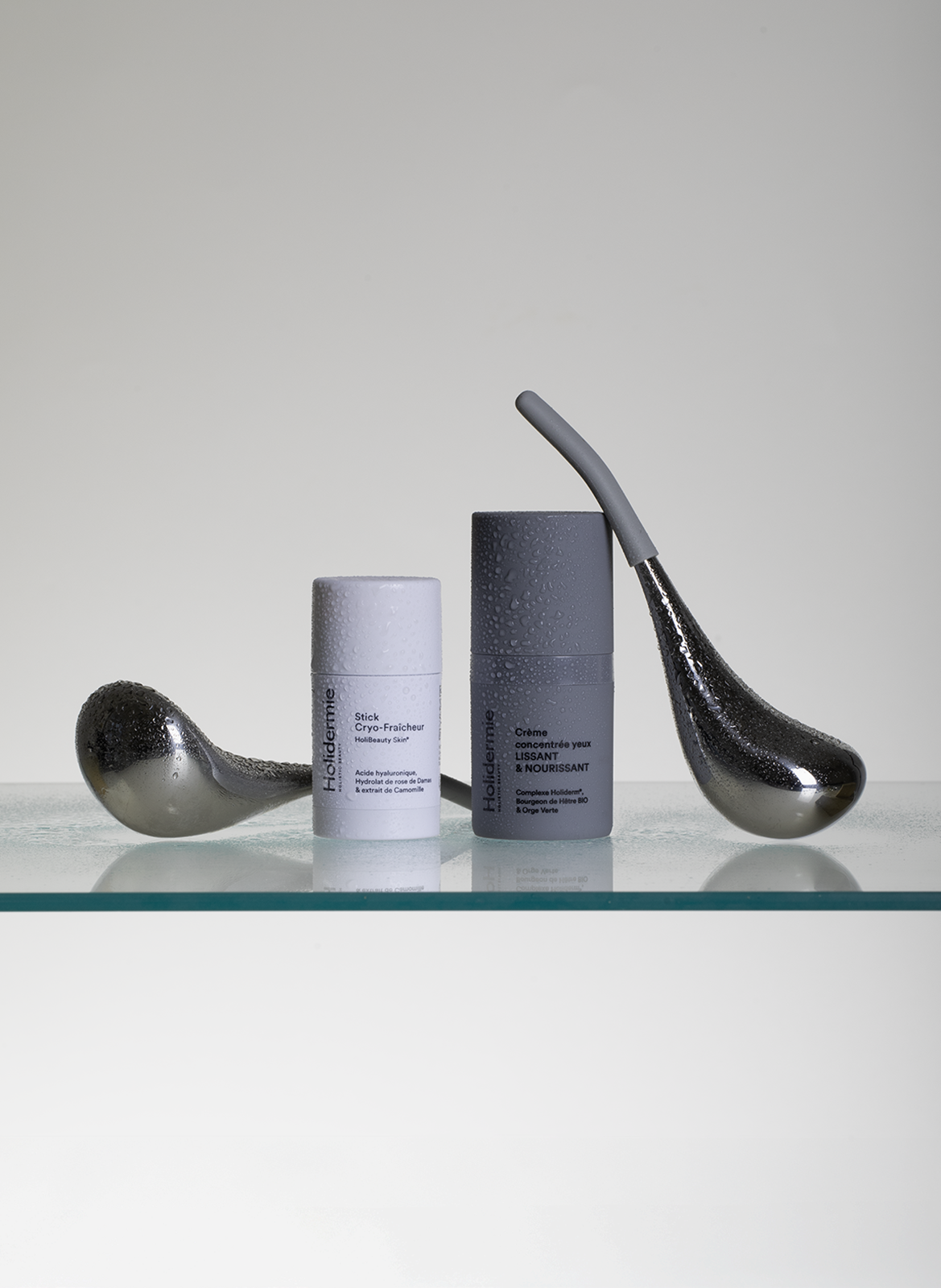 Globes de cryothérapie visage HOLIDERMIE No color