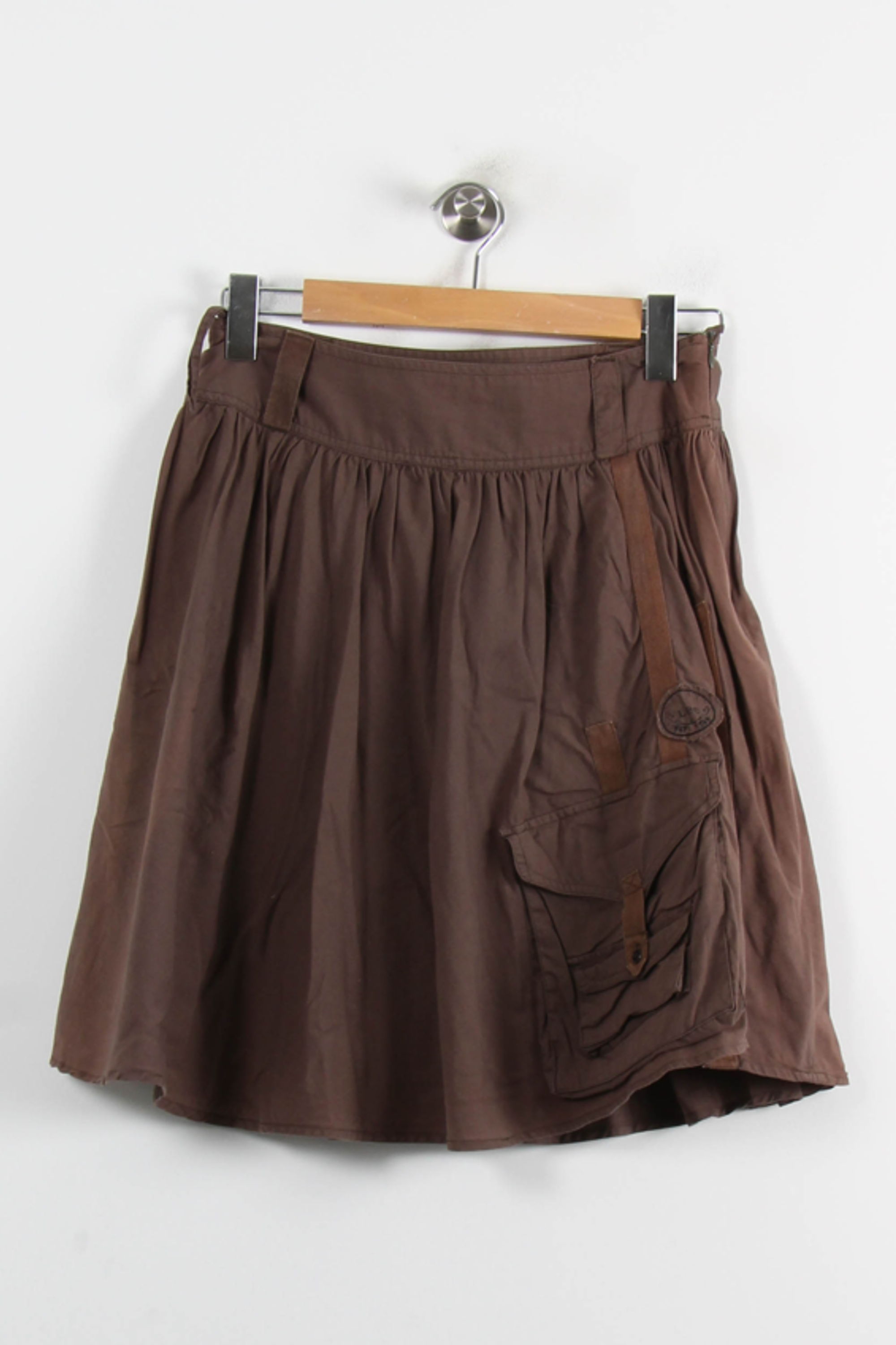 Short & midi skirt LEE - Seconde Main Brown