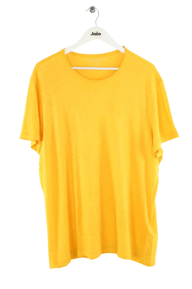 T-shirt MAJESTIC FILATURES - SECONDE MAIN Yellow